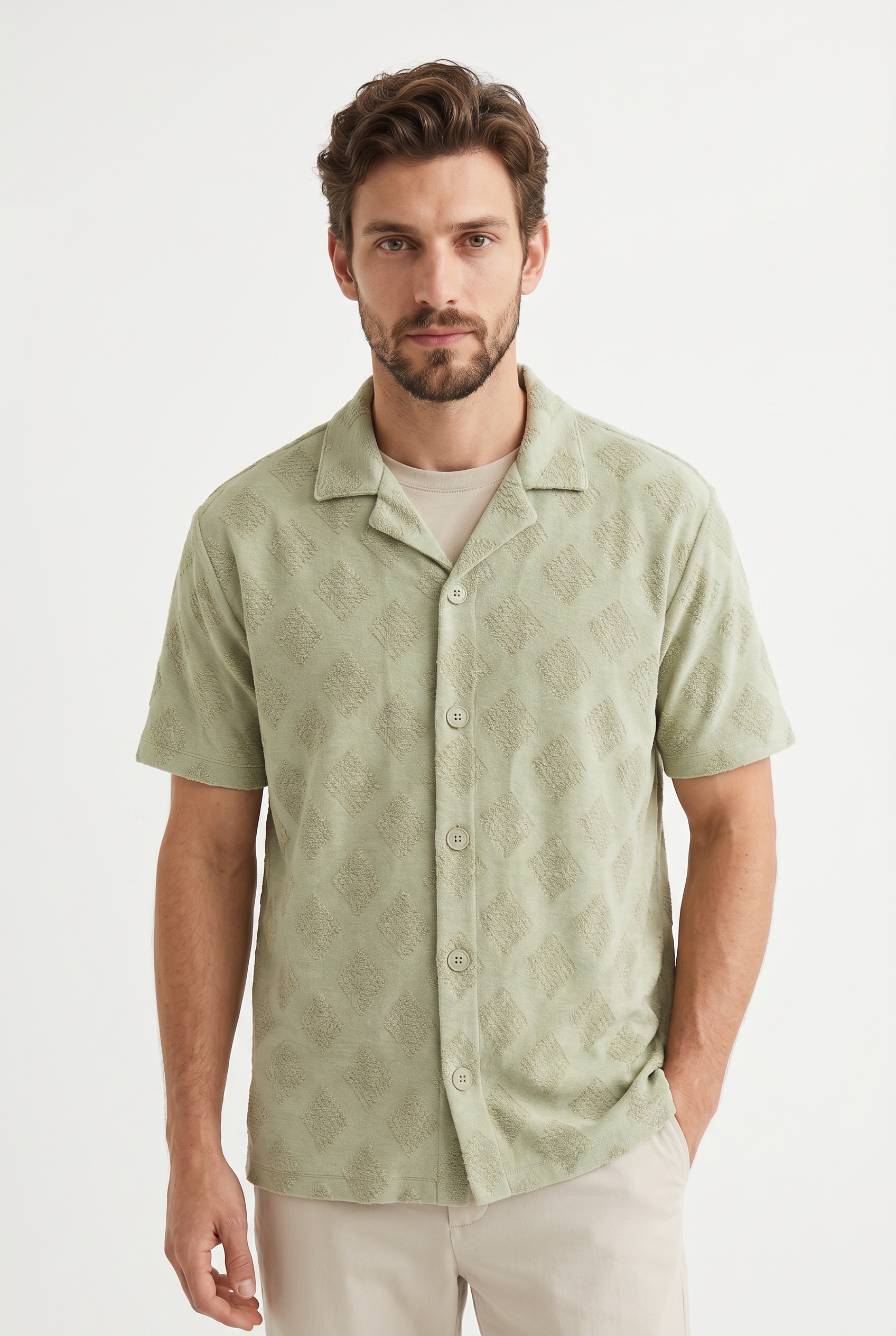 Image of FYNCH-HATTON Shirtjacke mit Muster