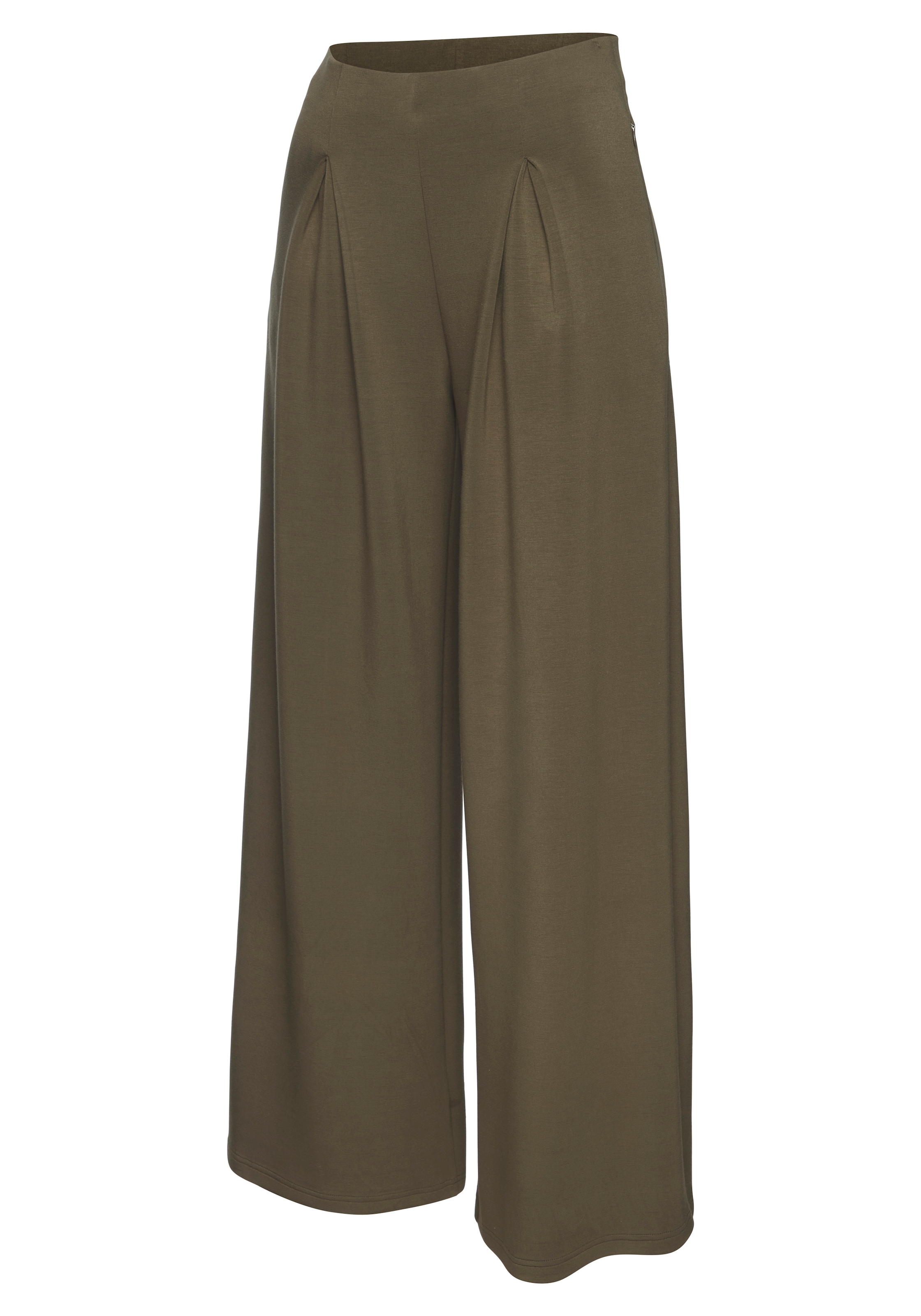 LASCANA Homewearhose  mit weitem Bein und Kellerfalten