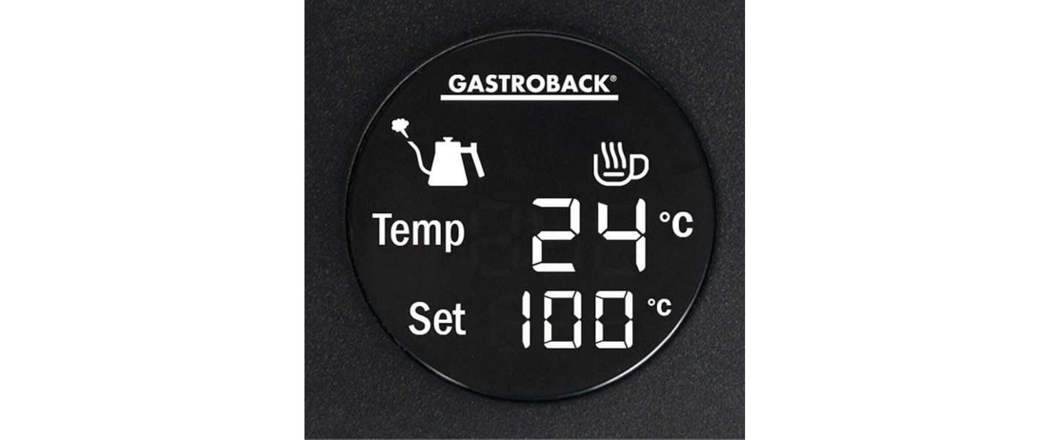 Gastroback Wasserkocher »Pour Over Advanced 1 l«, 1 l, 1200 W