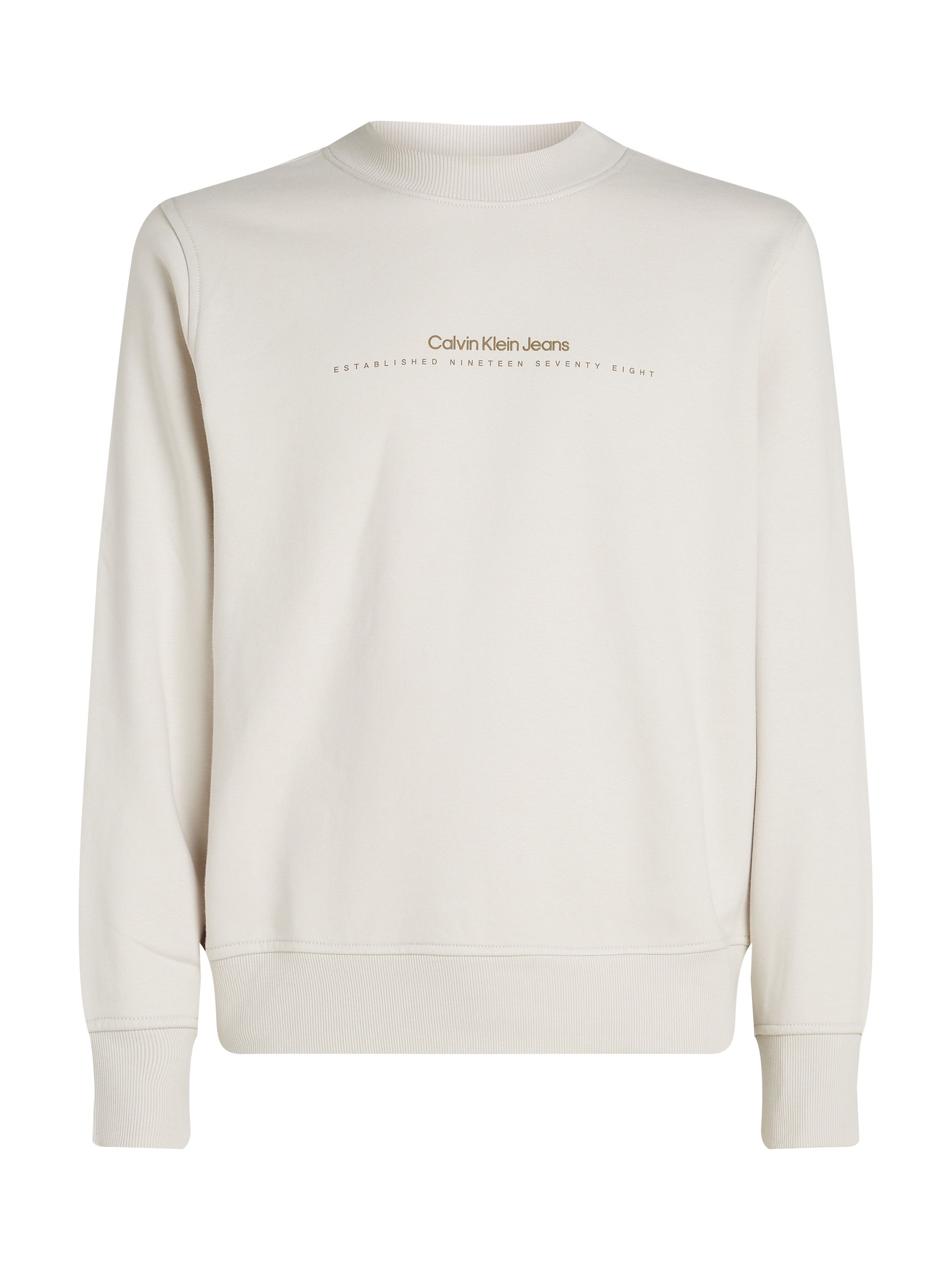 Calvin Klein Jeans Sweatshirt »MINIMAL LOGO CREW NECK«, Logodruck