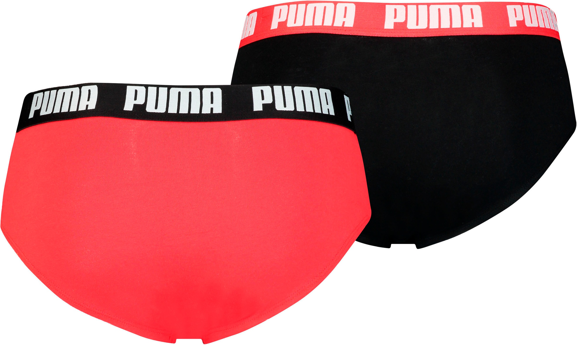 PUMA Slip, (Packung, 2er-Pack), mit breitem Logobund