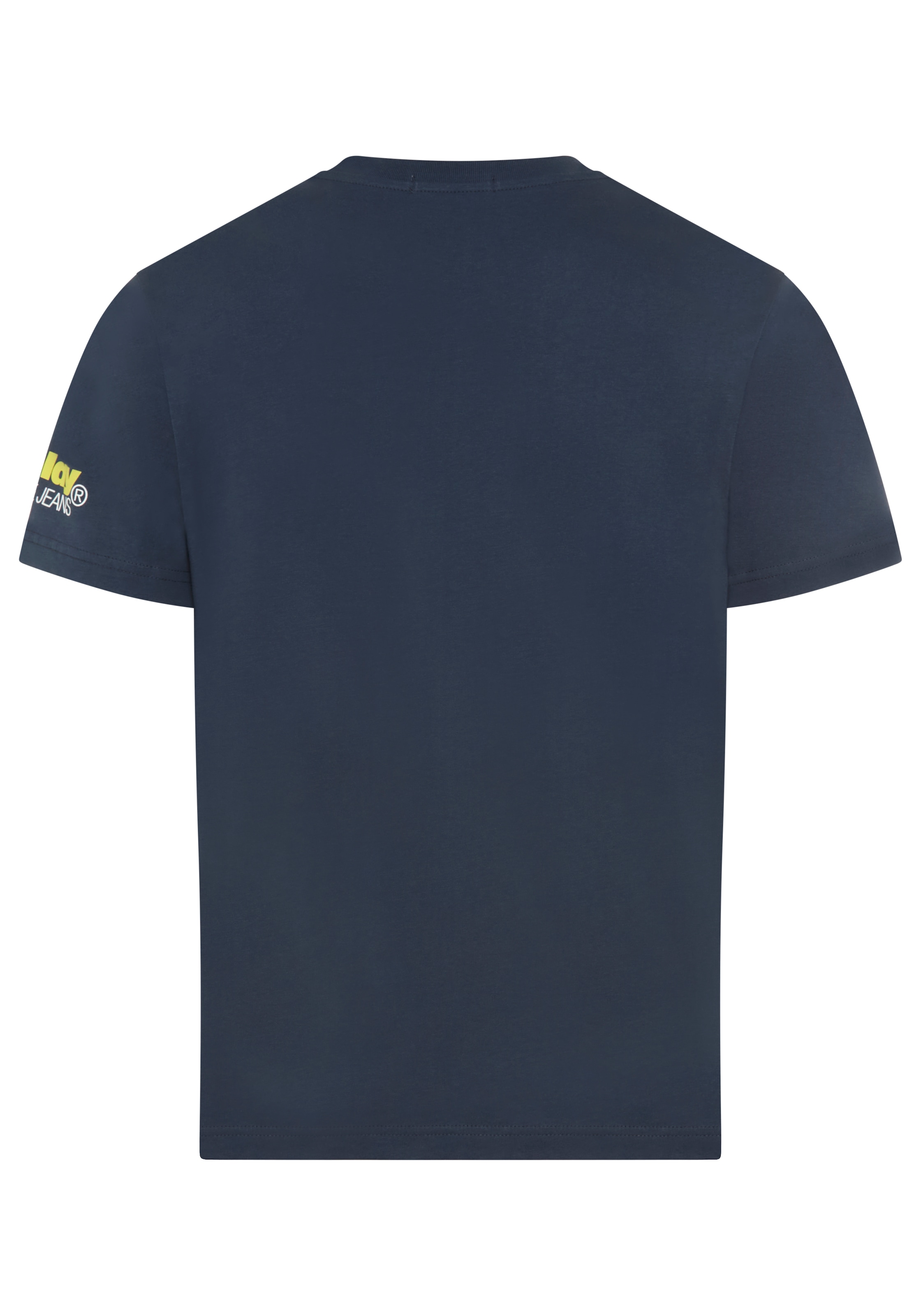 Replay T-Shirt Replaydruck am Ärmelabschluss