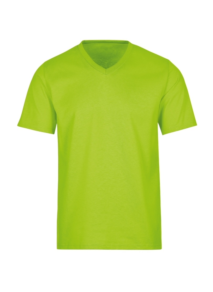 T-Shirt »TRIGEMA V-Shirt DELUXE Baumwolle«