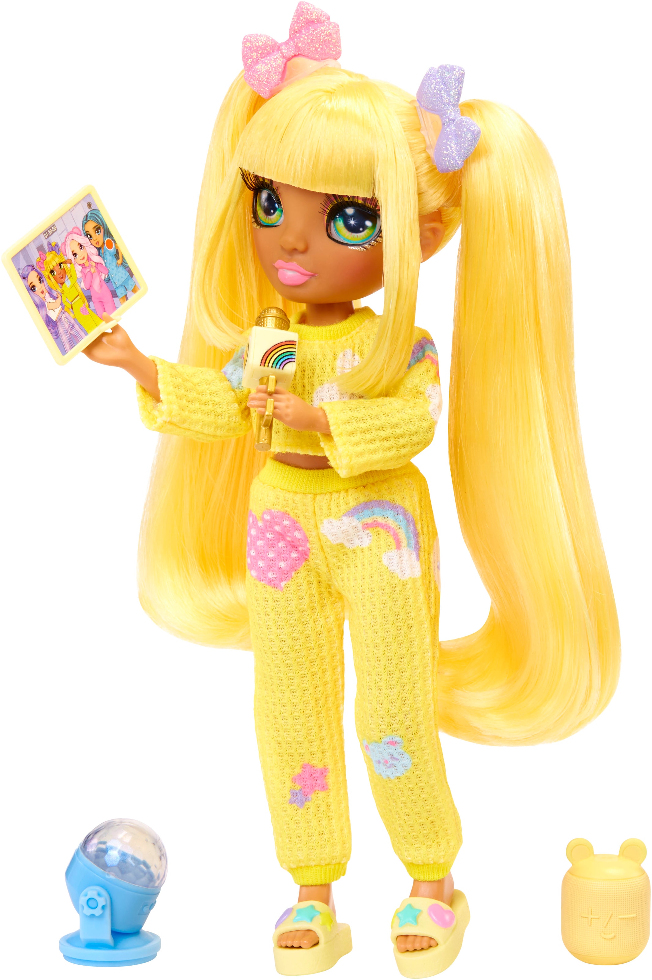 RAINBOW HIGH Poupée à habiller »Junior High PJ Party Fashion Doll Sunny (Yellow)«