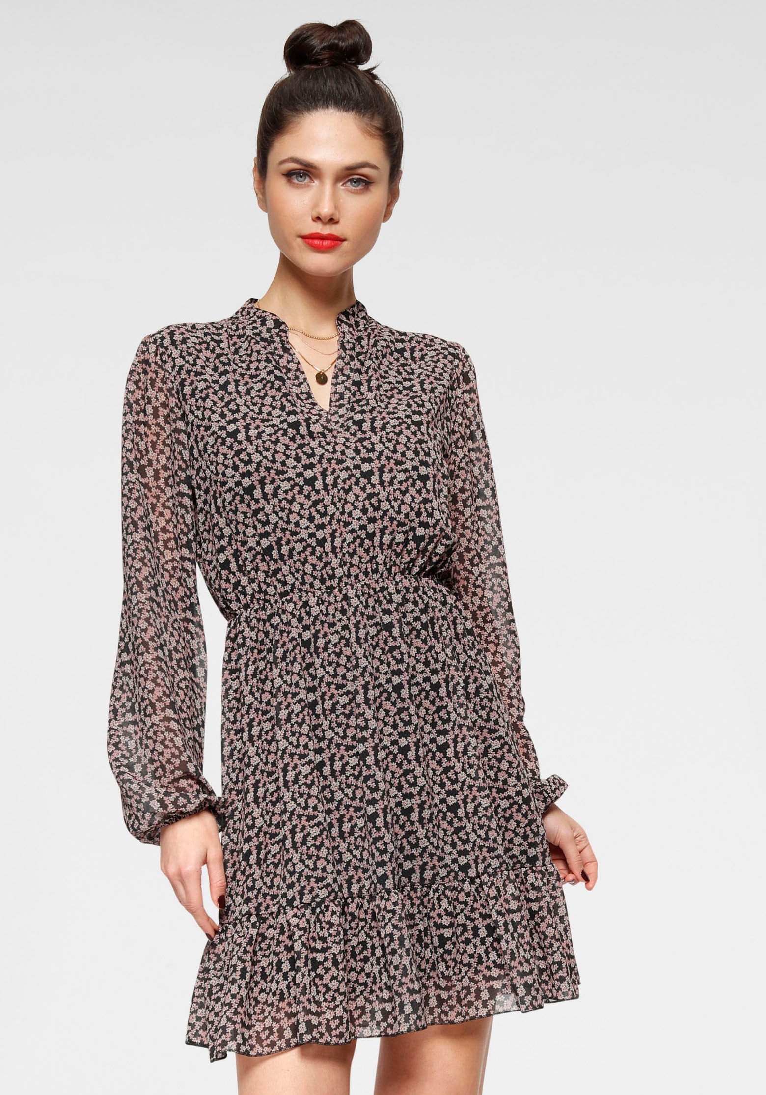 Image of HaILY’S Chiffonkleid »HEATHER« bei Ackermann Versand Schweiz