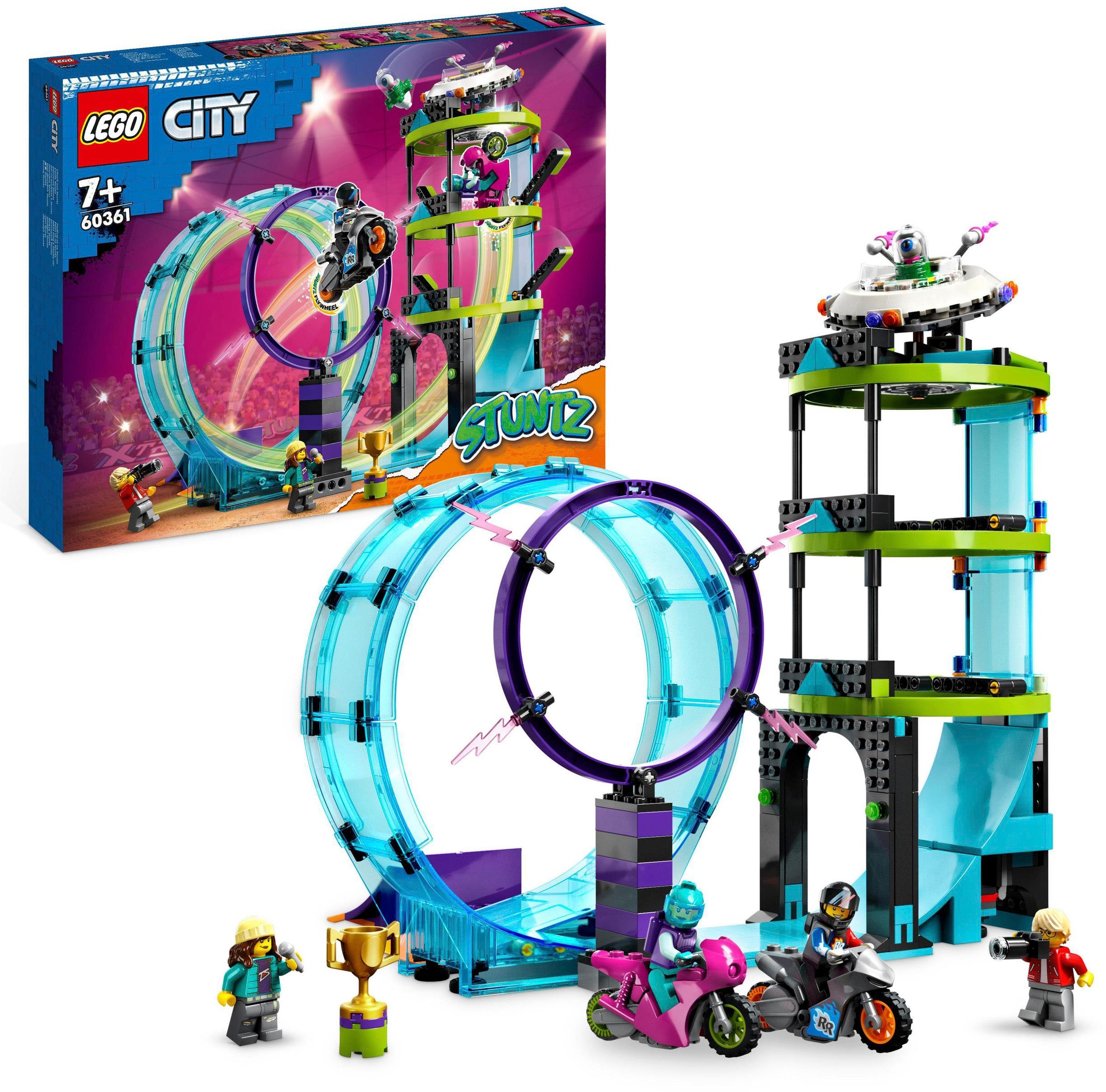 LEGO® Konstruktionsspielsteine »Ultimative Stuntfahrer-Challenge (60361), LEGO® City... kaufen
