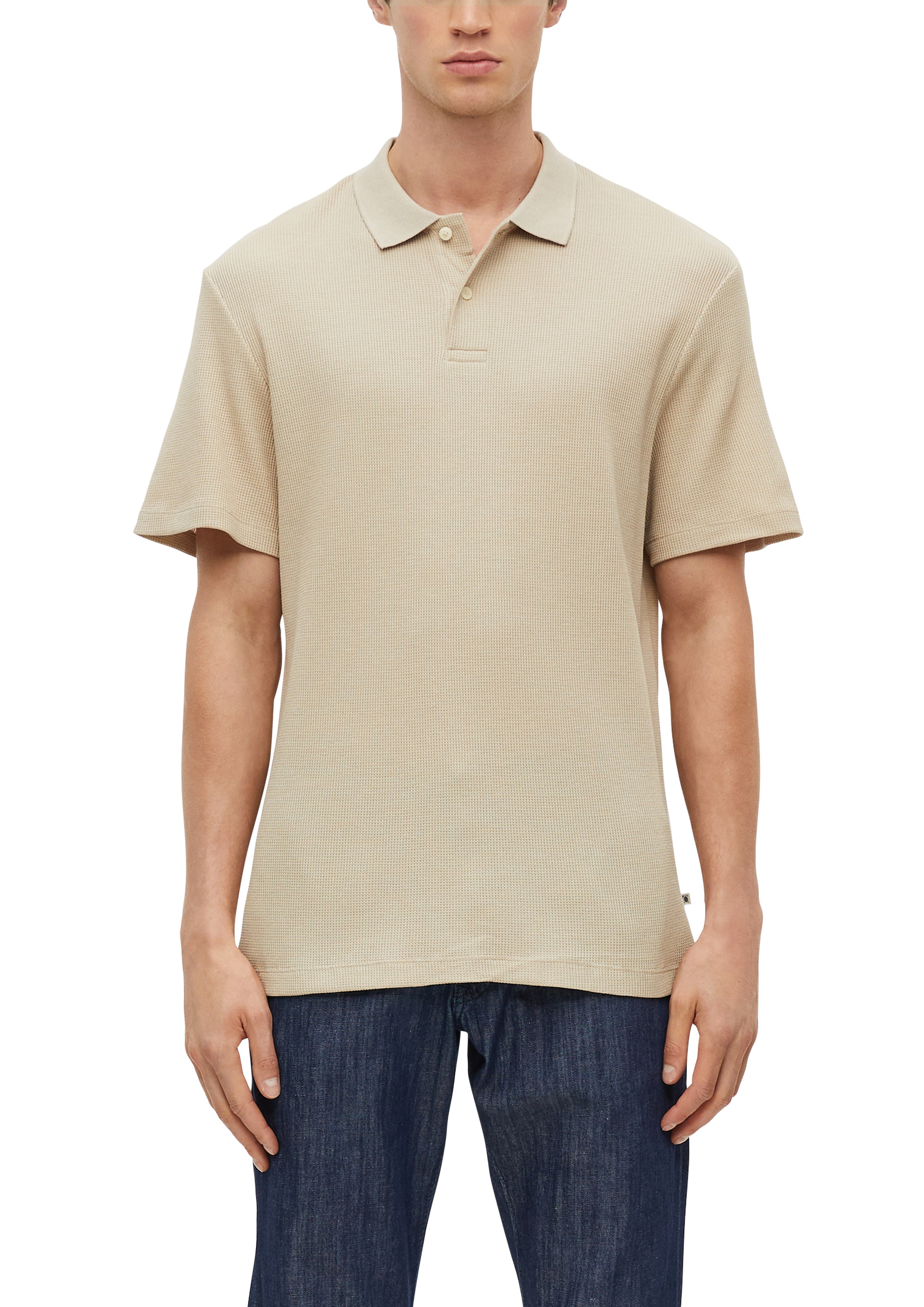Image of s.Oliver Poloshirt Sommer-Poloshirt in Struktur-Optik