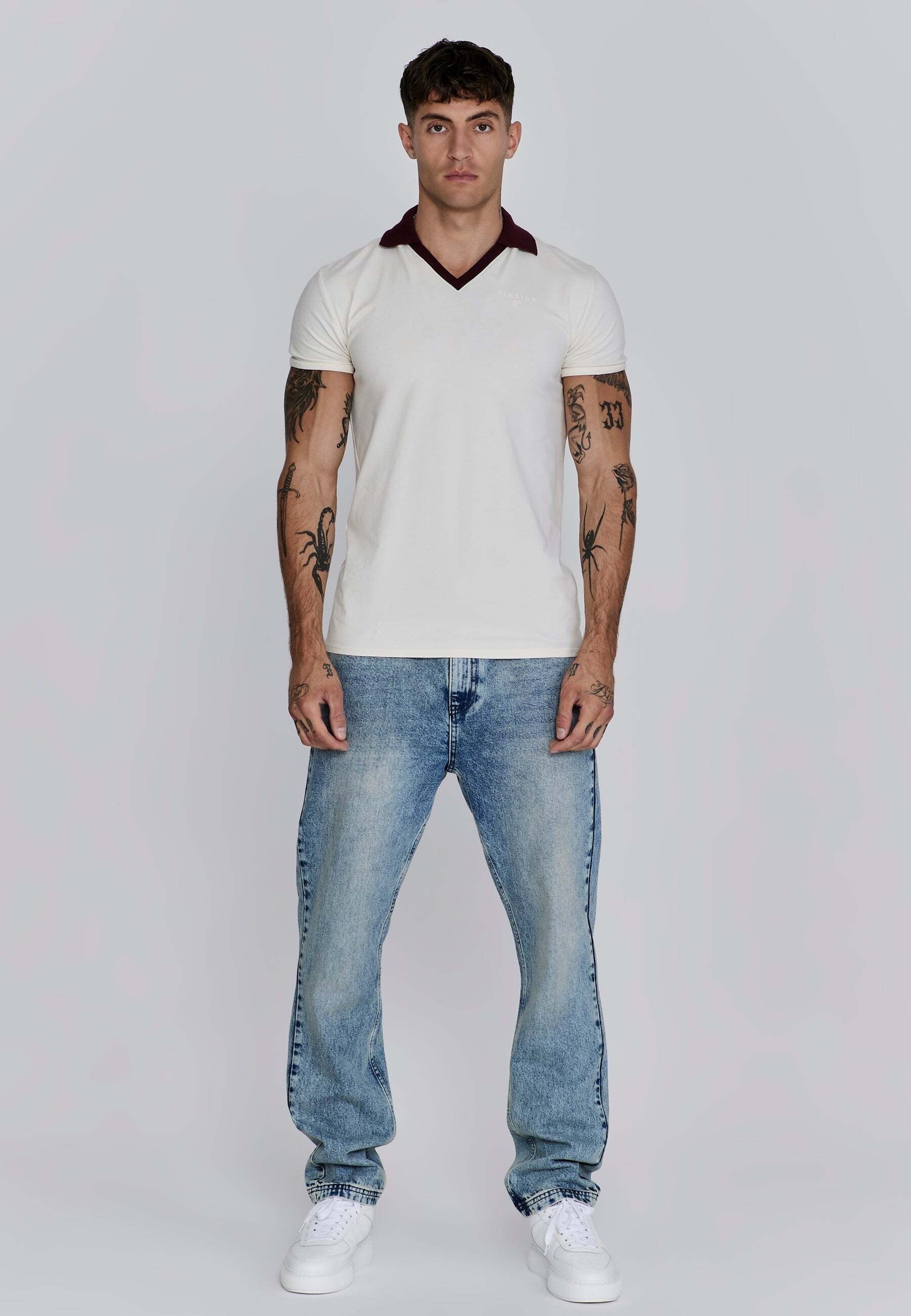 Siksilk Poloshirt »Siksilk Polo Polo T-Shirt«
