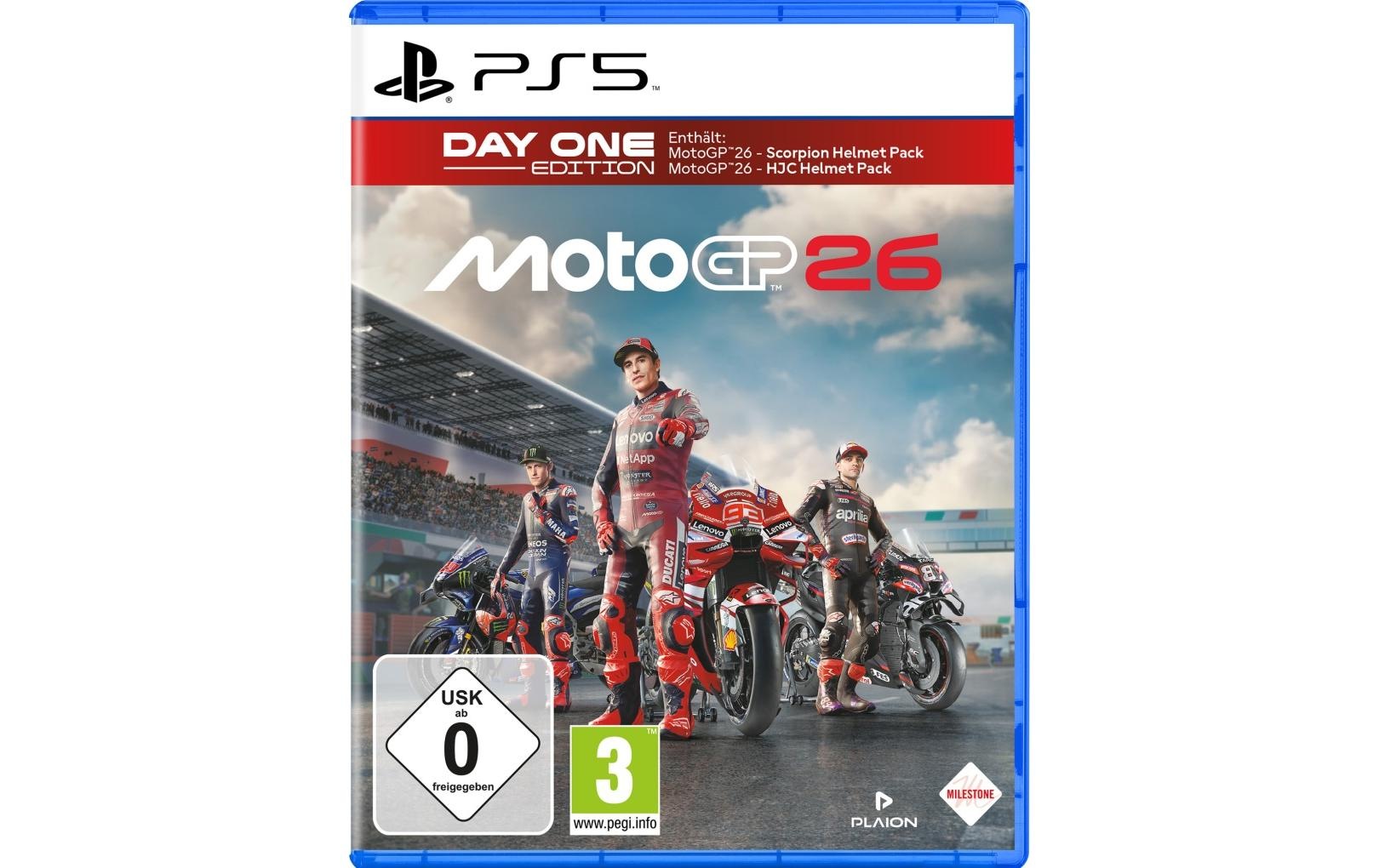 Image of Milestone Spielesoftware "MotoGP 26 Day One Edition" PlayStation 5