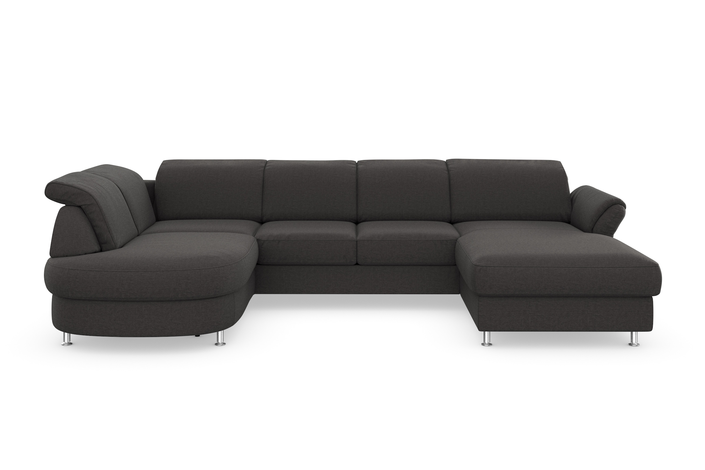 sit&more Paysage de salon »Apulia U-Form« wahlweise Bettfunktion, Bettkasten und Kopf- und Armteilverstellung