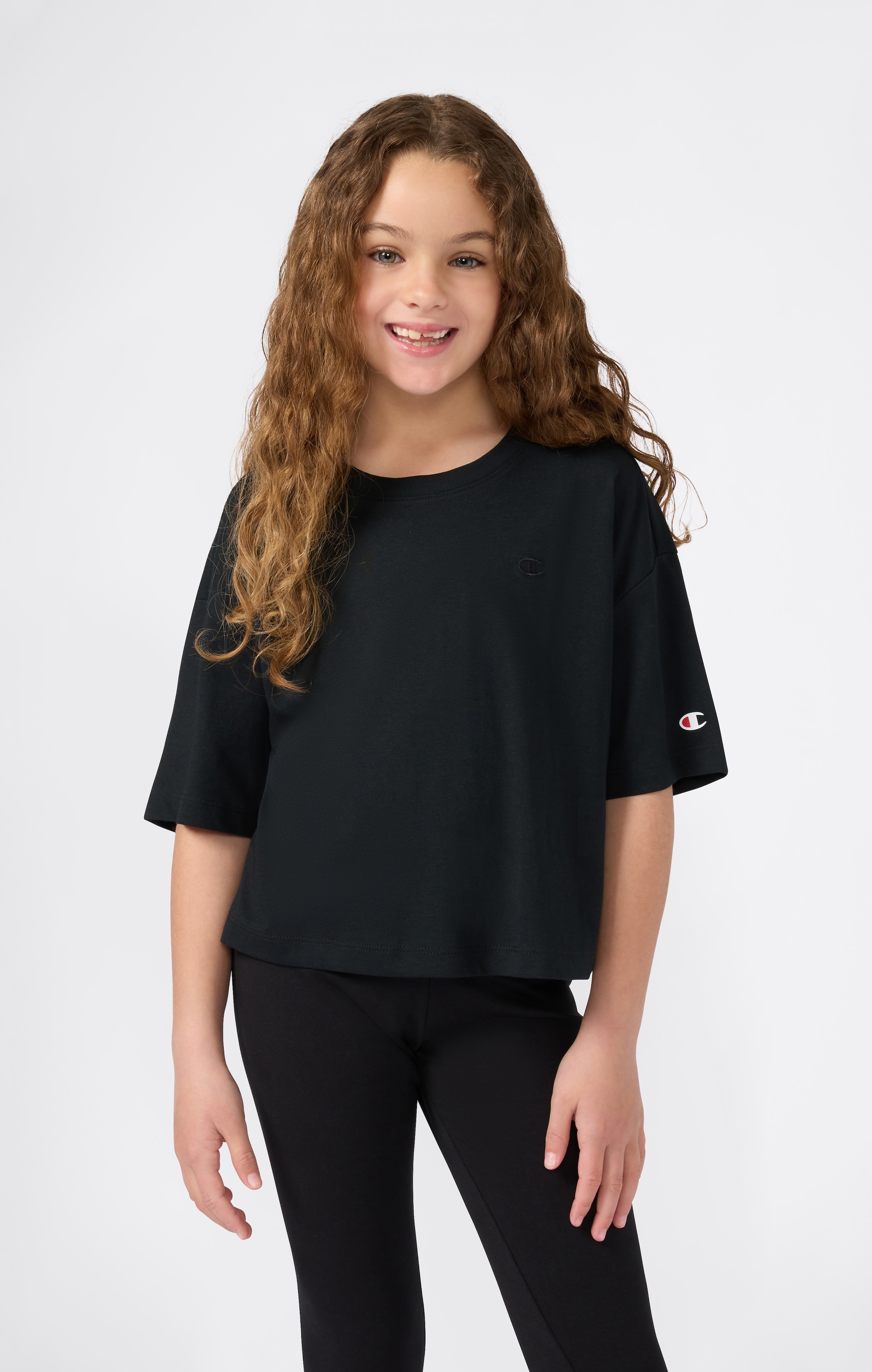 Image of Champion T-Shirt "ICONS Crewneck T-Shirt"