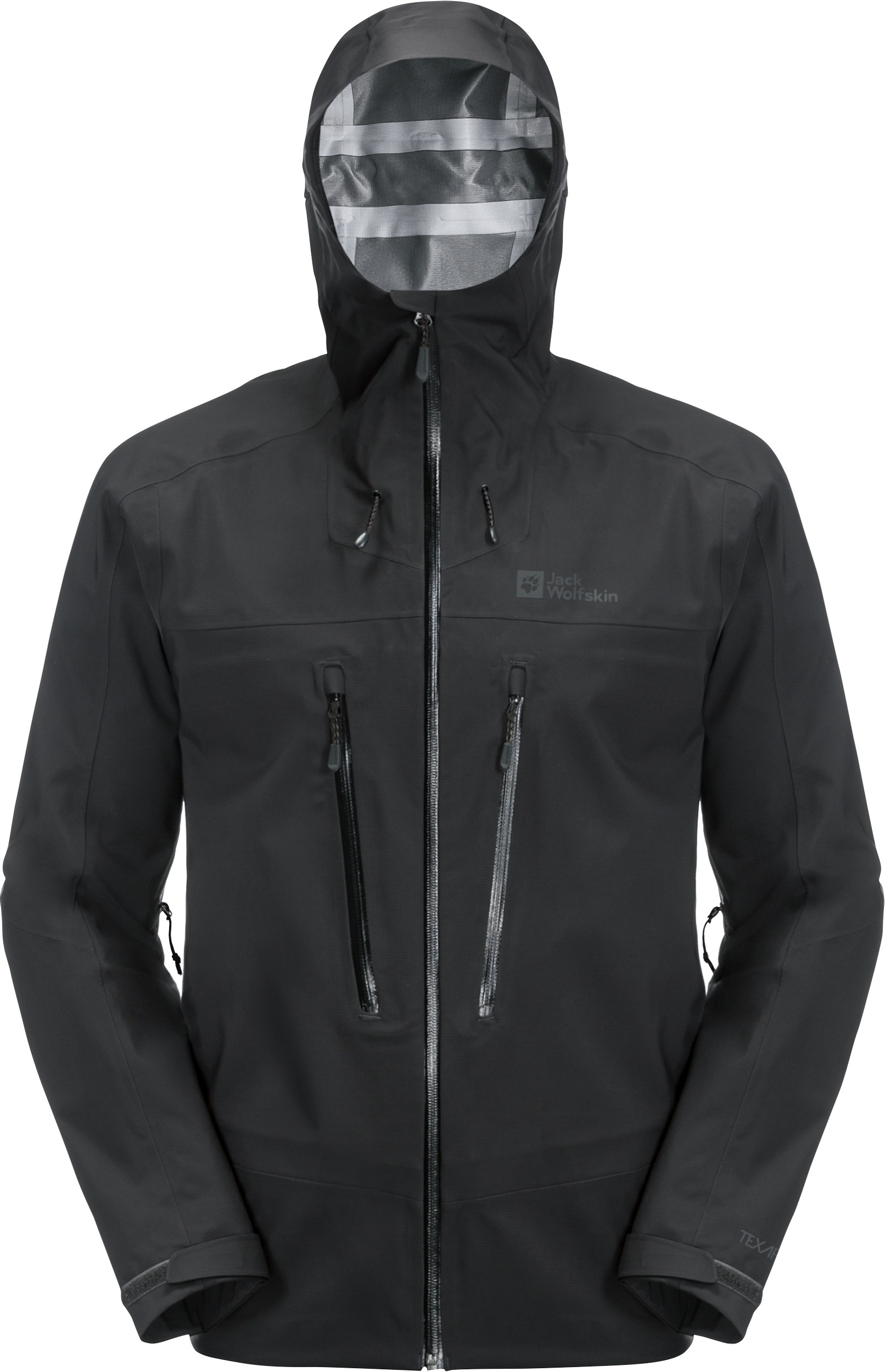 Jack Wolfskin Funktionsjacke »KAMMWEG 3L JKT M«, mit Kapuze