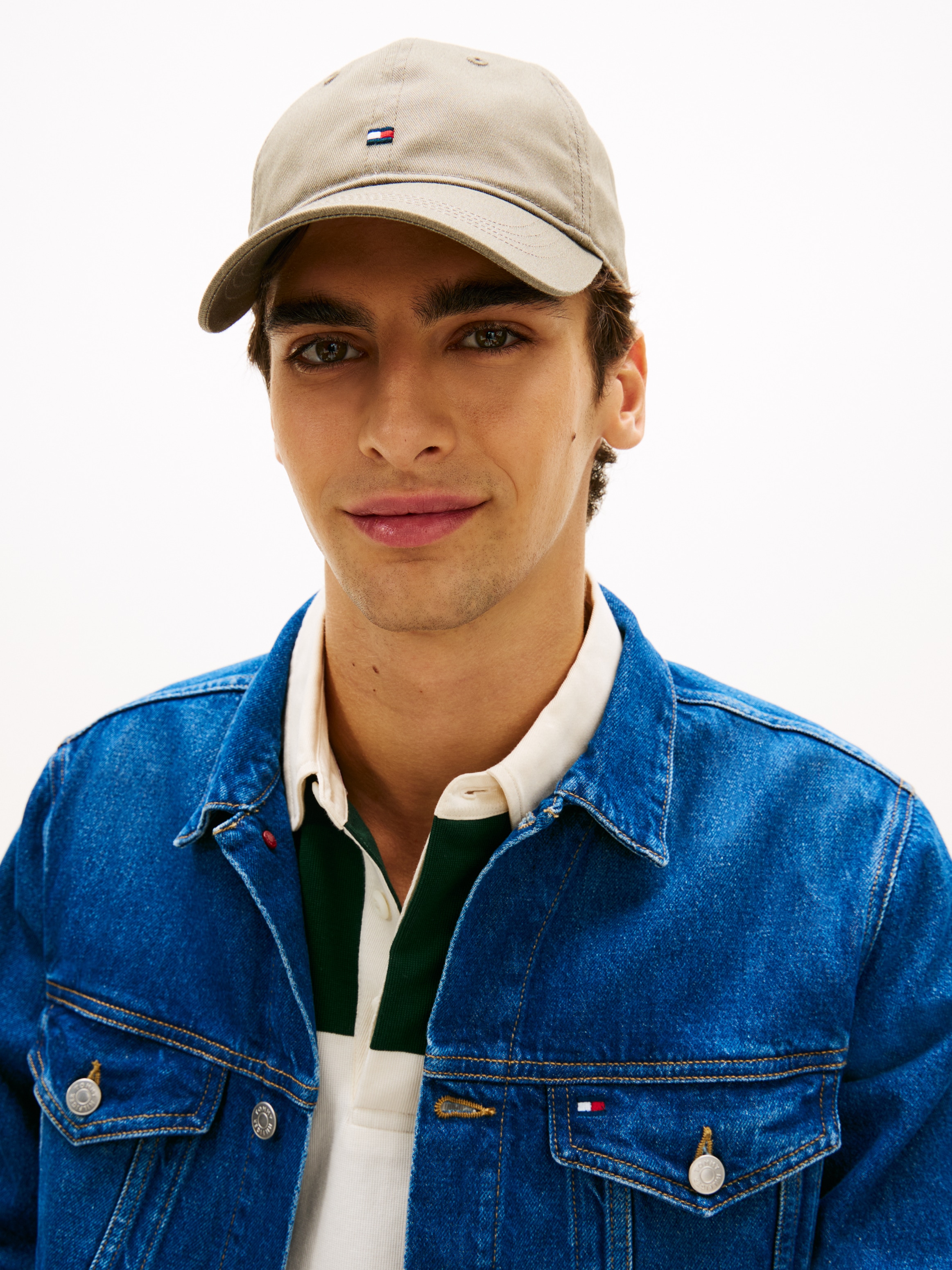 Tommy Hilfiger Casquette de baseball »FLAG SOFT« Regular fit mit festem Schirm