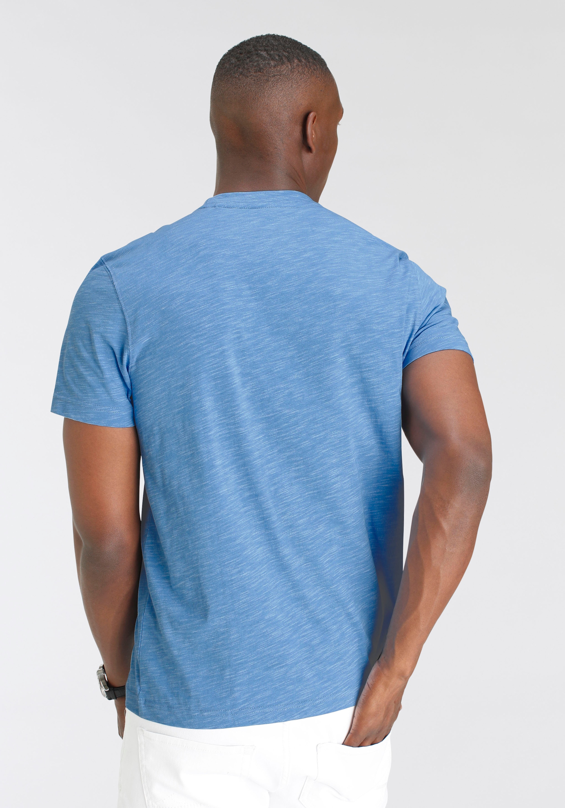 DELMAO T-Shirt, mit versandkostenfrei MARKE! auf Brustprint-NEUE