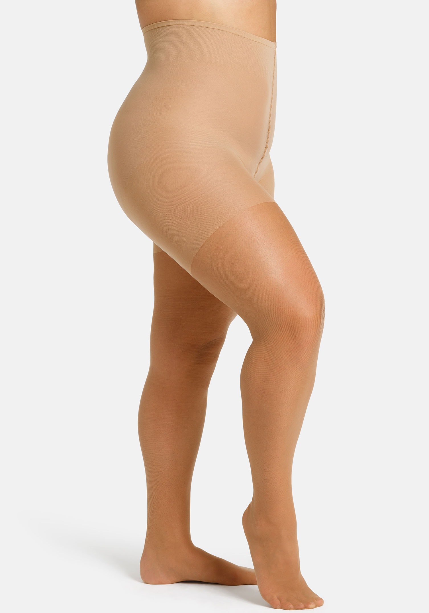 Camano Feinstrumpfhose »fine curvy«, (2er Pack), mit grossen Grössen