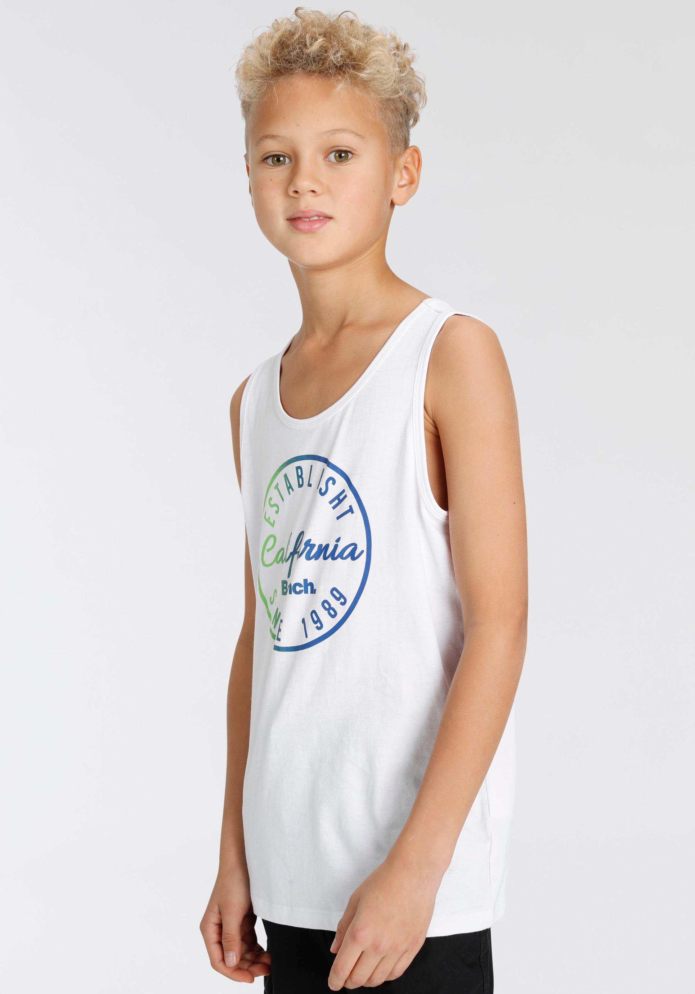 Bench. Tanktop, (Packung, 2 tlg., 2er-Pack), mit tollem Farbverlauf