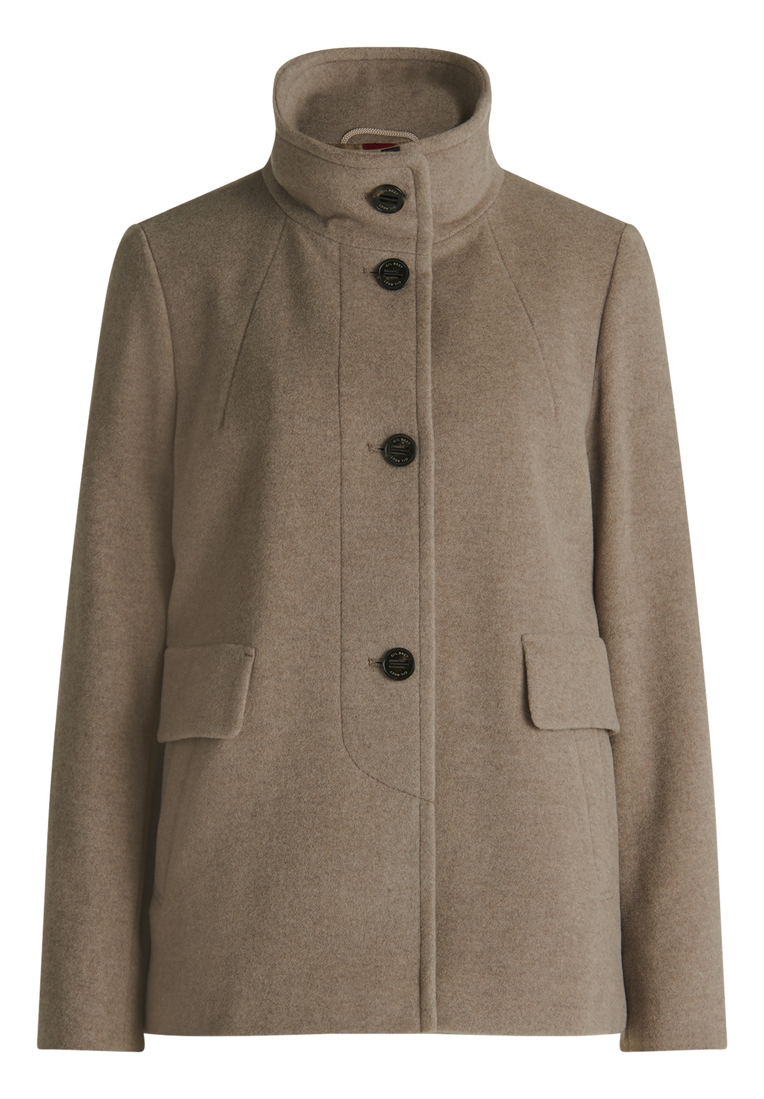 Gil Bret Wolljacke, ohne Kapuze, mit Taschen