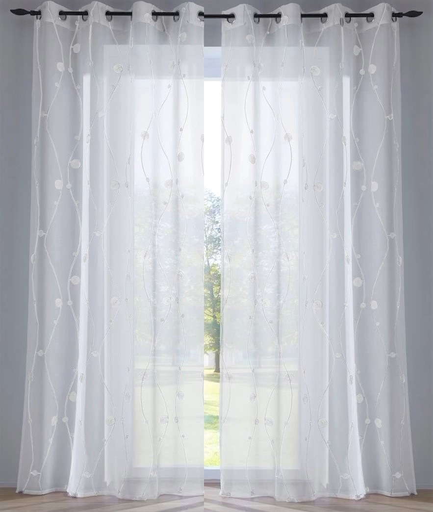 heine home Gardine Ösen 1 Stk. tlg.