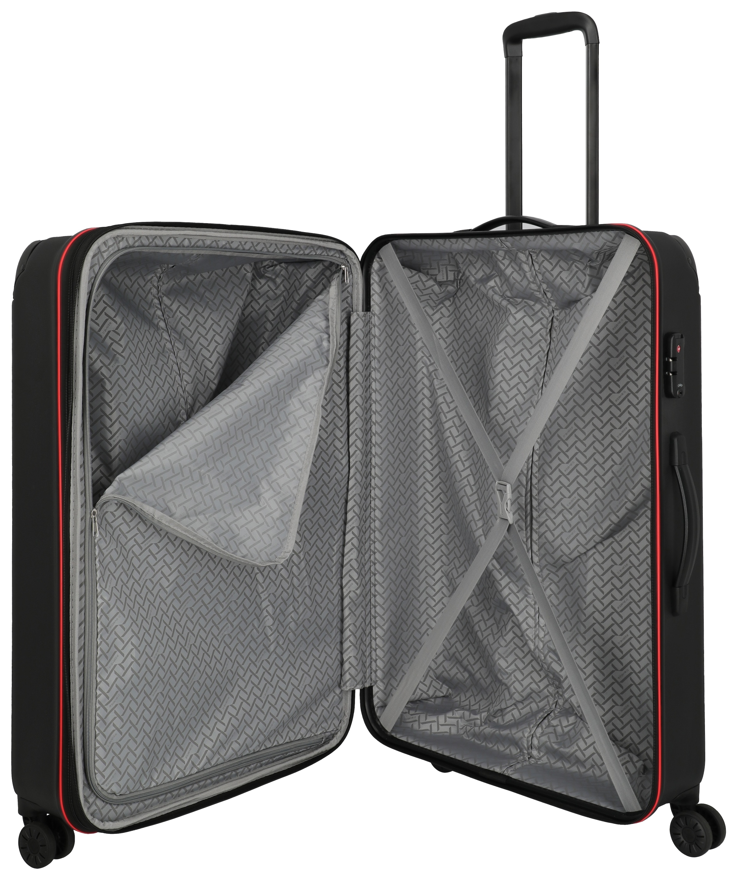 travelite Hartschalen-Trolley »OTTO x Travelite CITY L«, 4 St. Rollen, Reisegepäck, Koffer gross, Aufgabegepäck