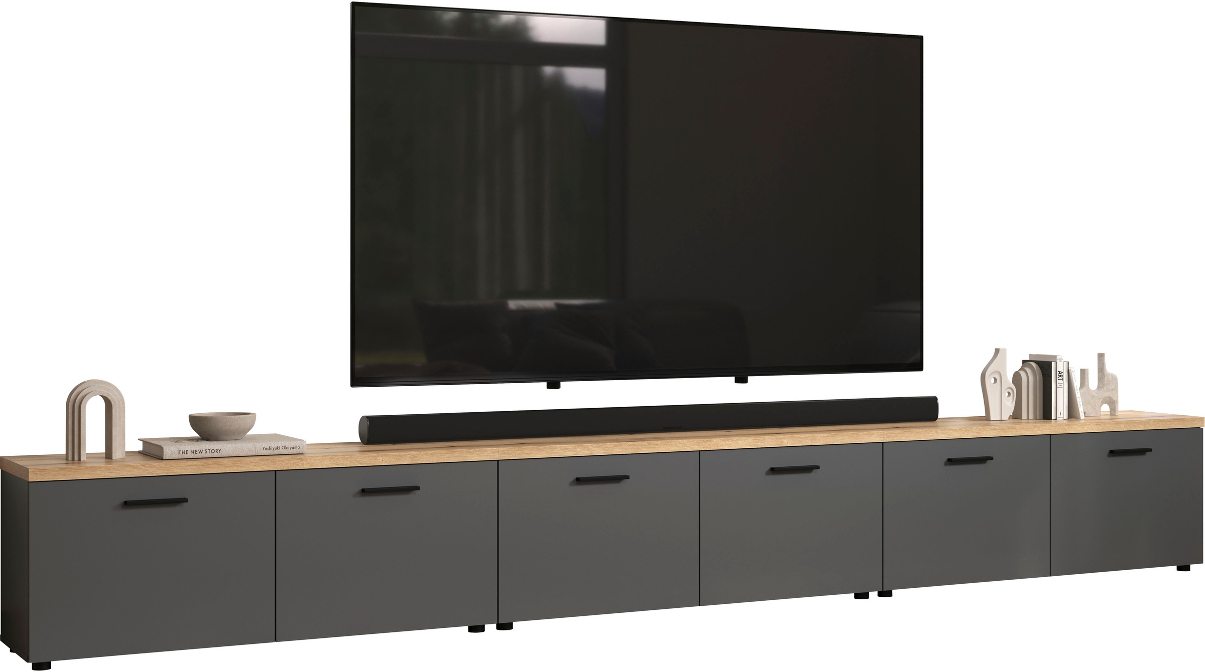 Image of Home affaire TV-Wand "Bajo" 3 Stk. tlg.