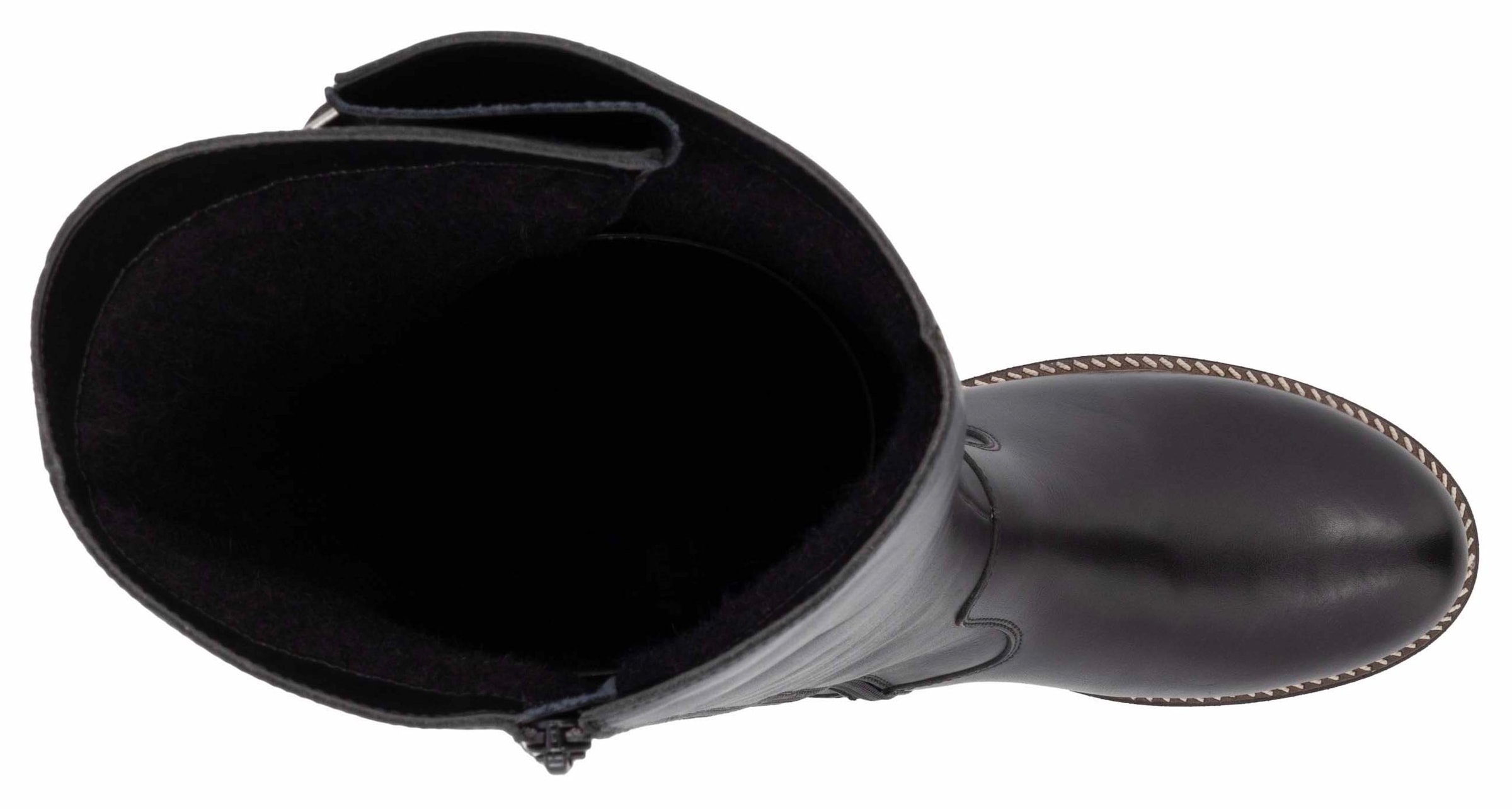 Remonte Winterstiefel, Blockabsatz, Stiefel, Langschaftstiefel mit Innenreissverschluss