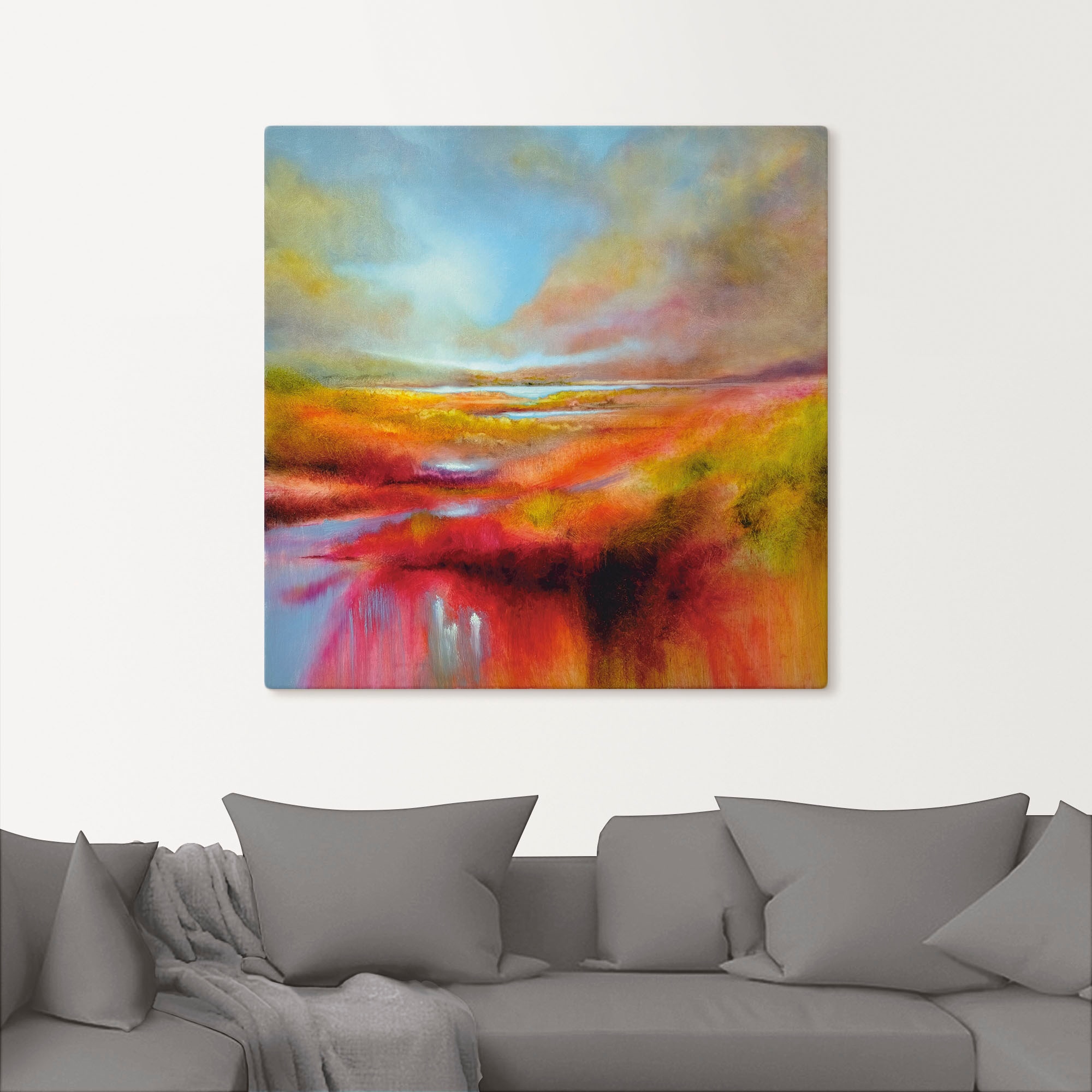 Artland Wandbild »Ein perfekter Tag«, Berge, (1 St.), als Alubild, Leinwandbild, Wandaufkleber oder Poster in versch. Grössen