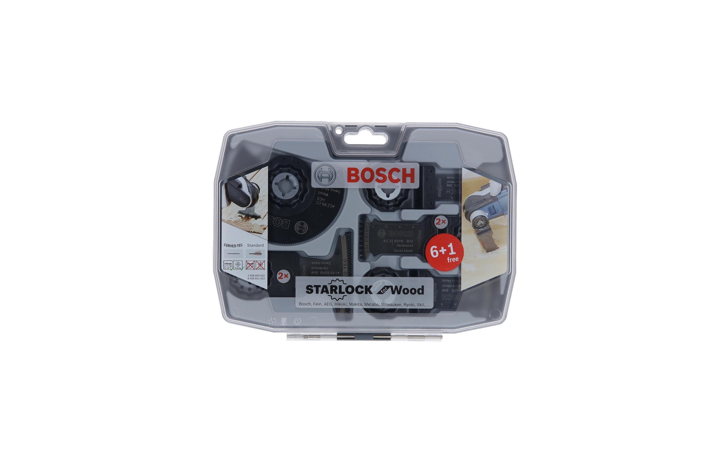 Bosch Professional Sägeblatt »Professional Starlock Set«, (7 St.)