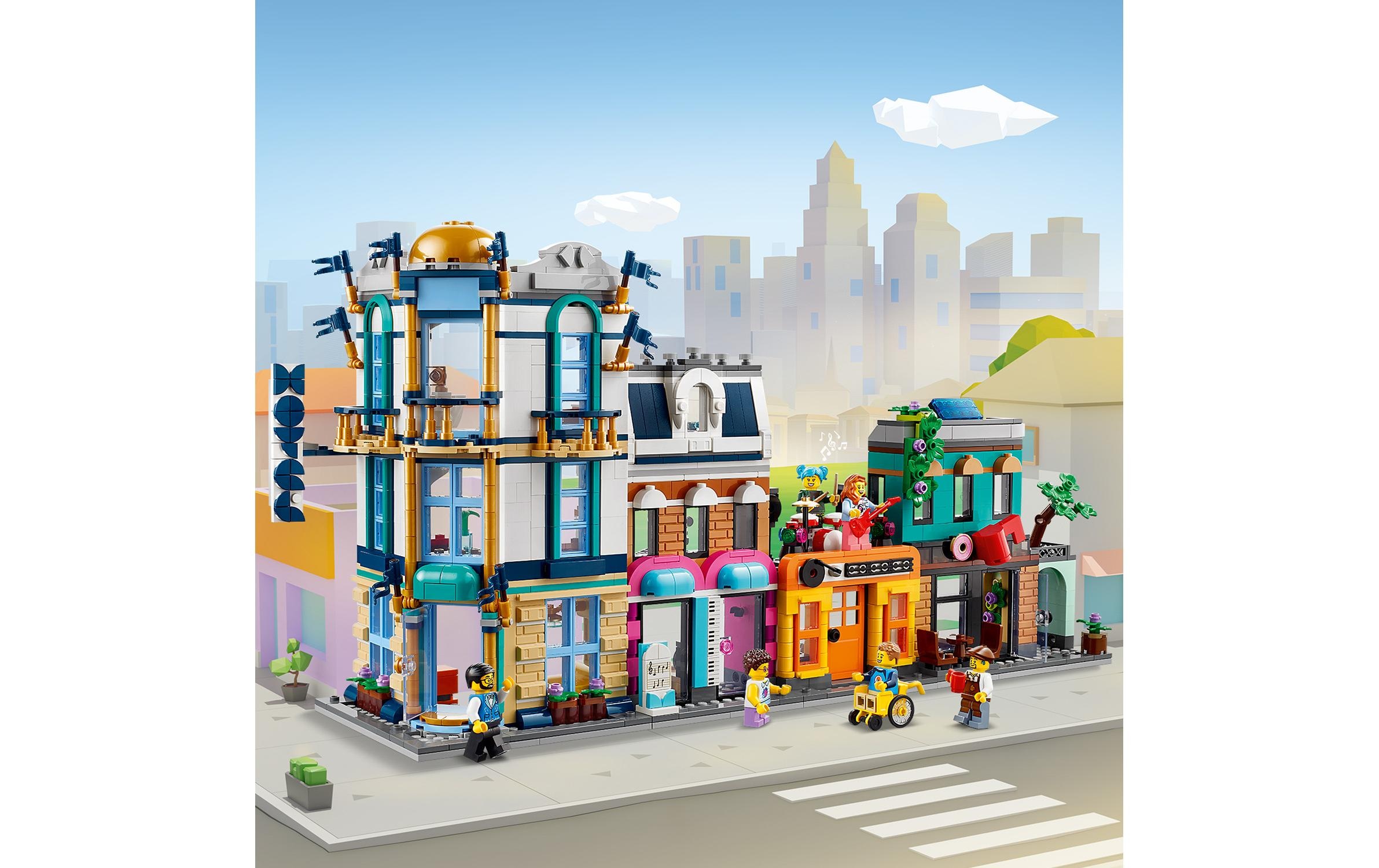 LEGO® Spielbausteine »Hauptstrasse 31141«, (1459 St.)