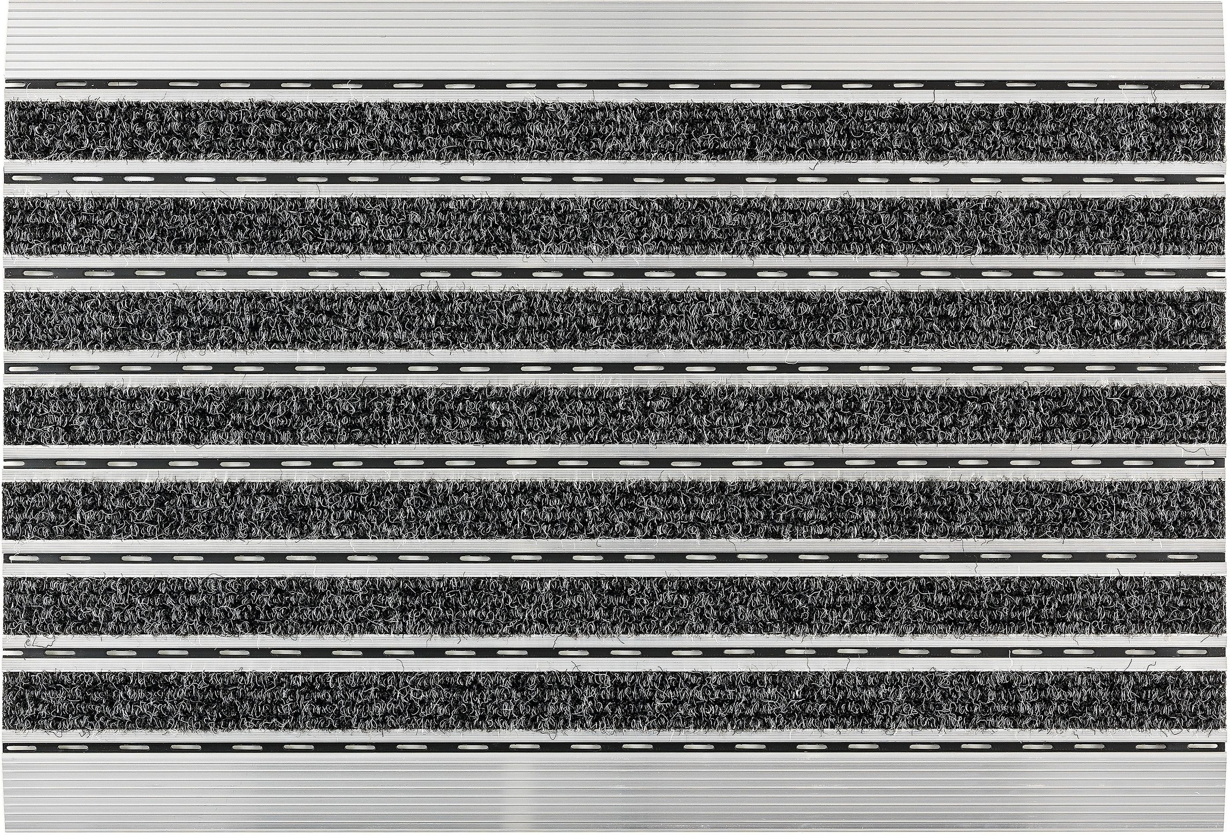 Image of ASTRA Fussmatte »Rips«, rechteckig, 10 mm Höhe, Schmutzfangmatte, mit Aluminiumrahmen bei Ackermann Versand Schweiz