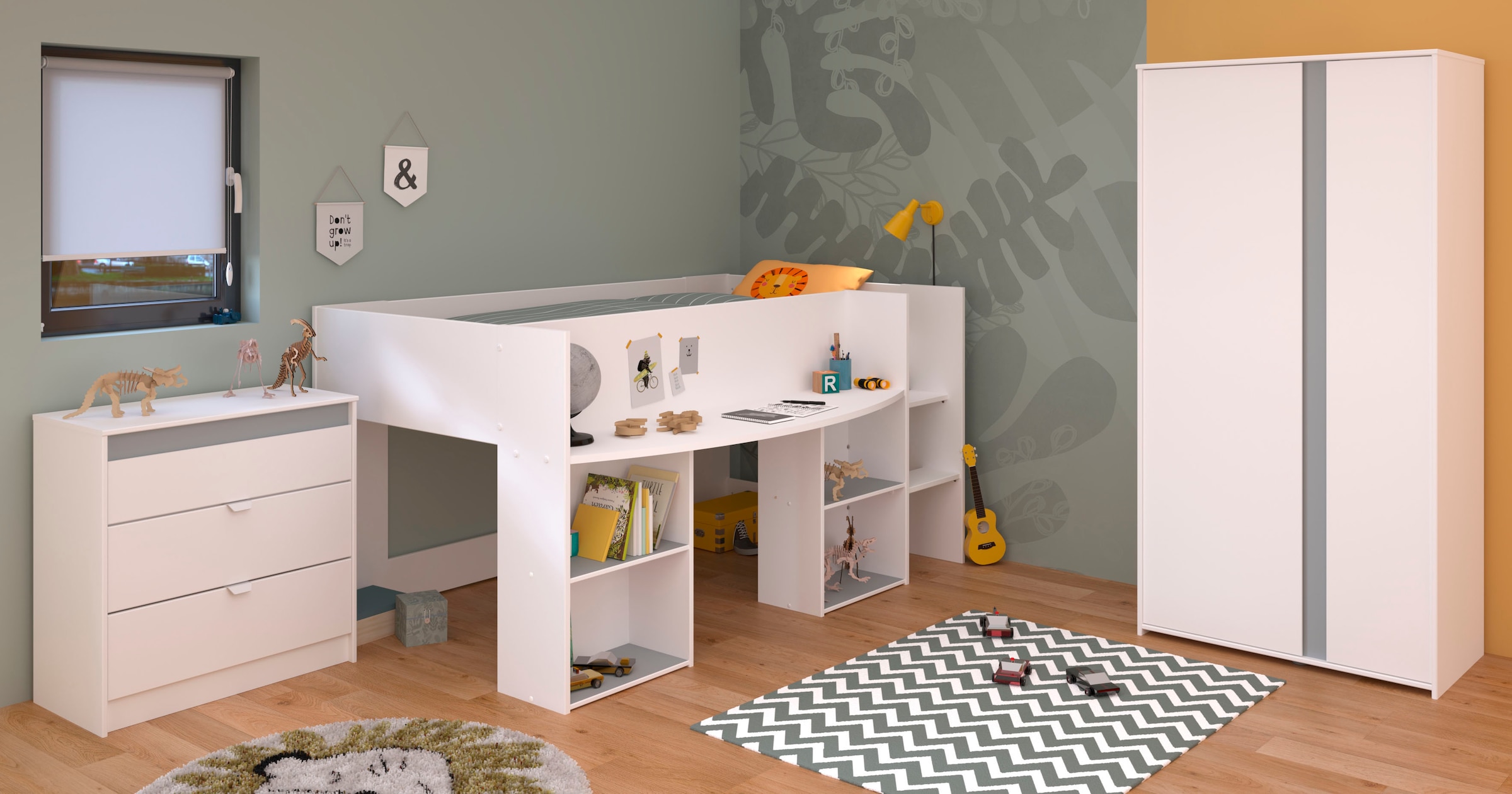 Parisot Jugendzimmer-Set »Pirouette 12«, (3 tlg.)