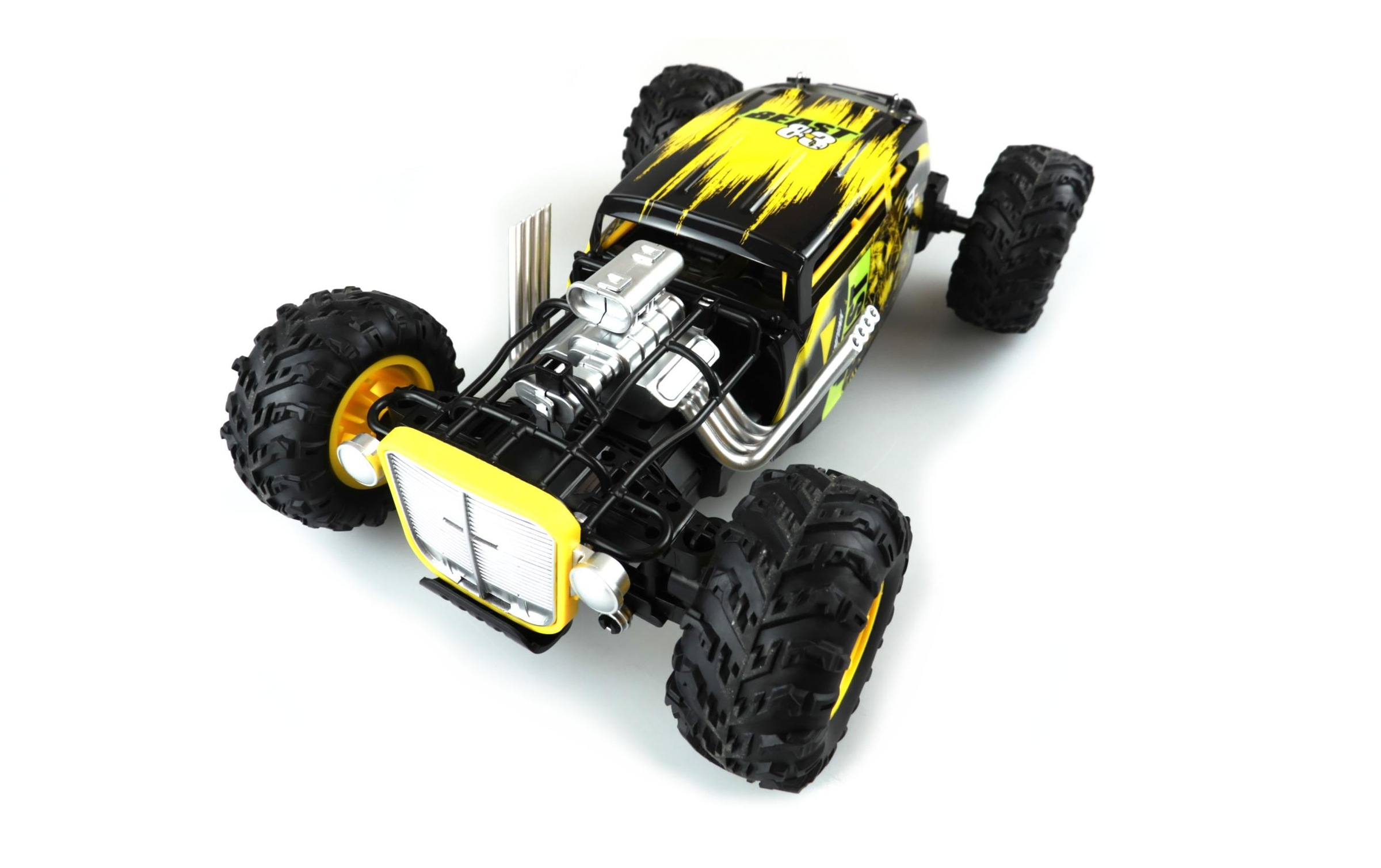 Amewi RC-Auto »Hotrod Gelb,«