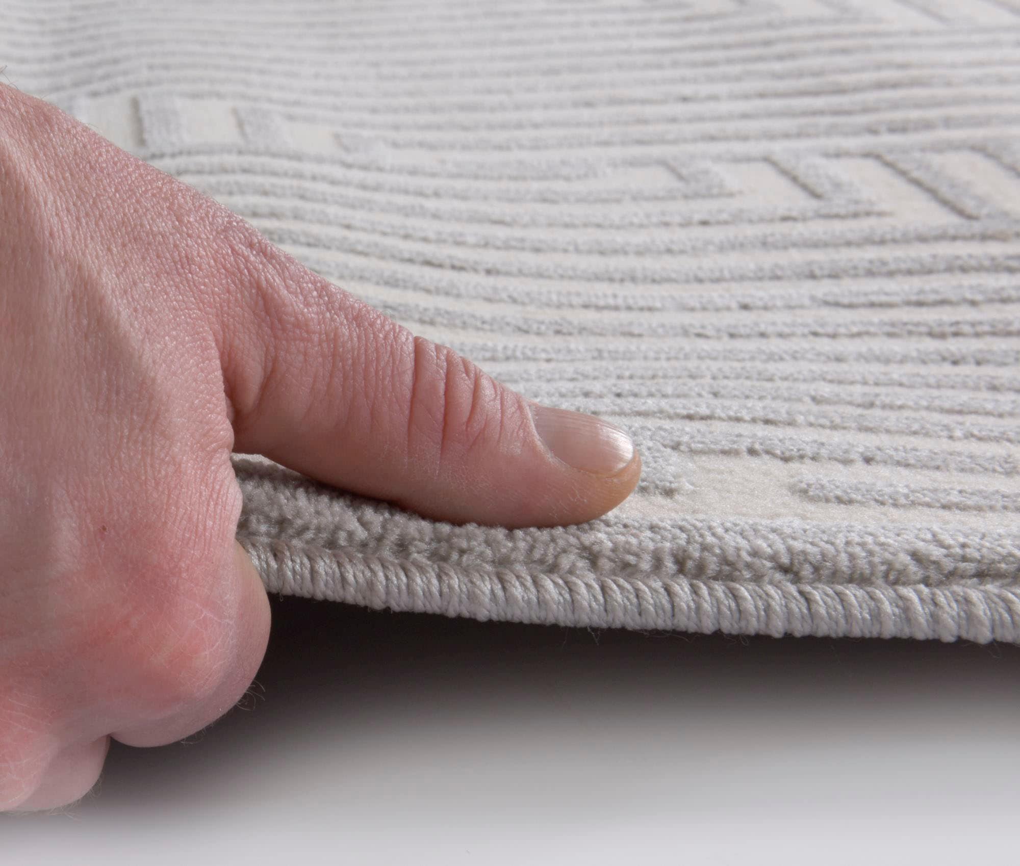 Gino Falcone Tapis »Fabiana 33« Rectangulaire 9 mm Höhe modernes geometrisches 3D-Design, ideal im Wohnzimmer & Schlafzimmer