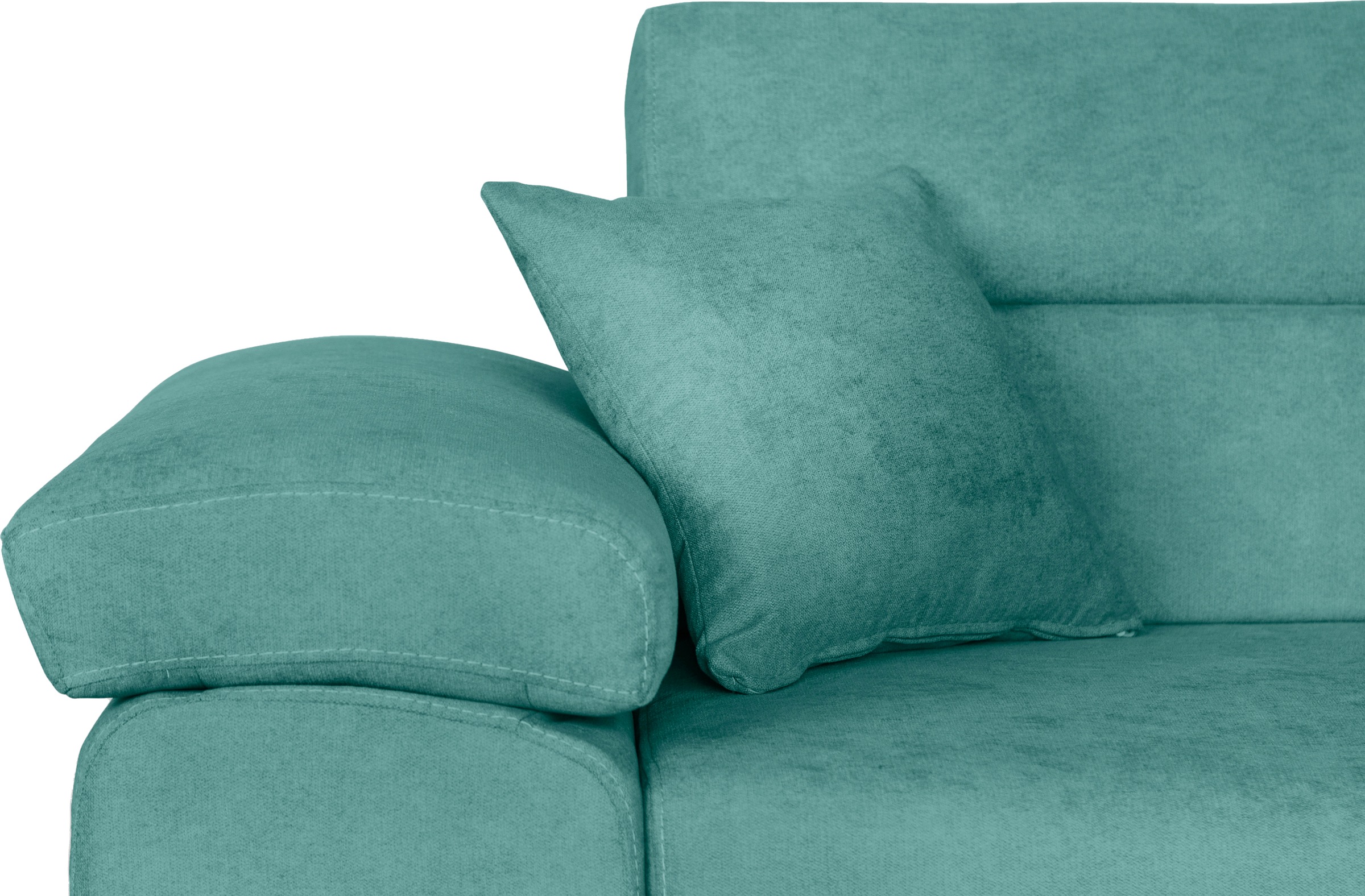 GEPADE Ecksofa »Conny, L-Form«, Schlaffunktion, Bettkasten, Recamiere beidseitig montierbar