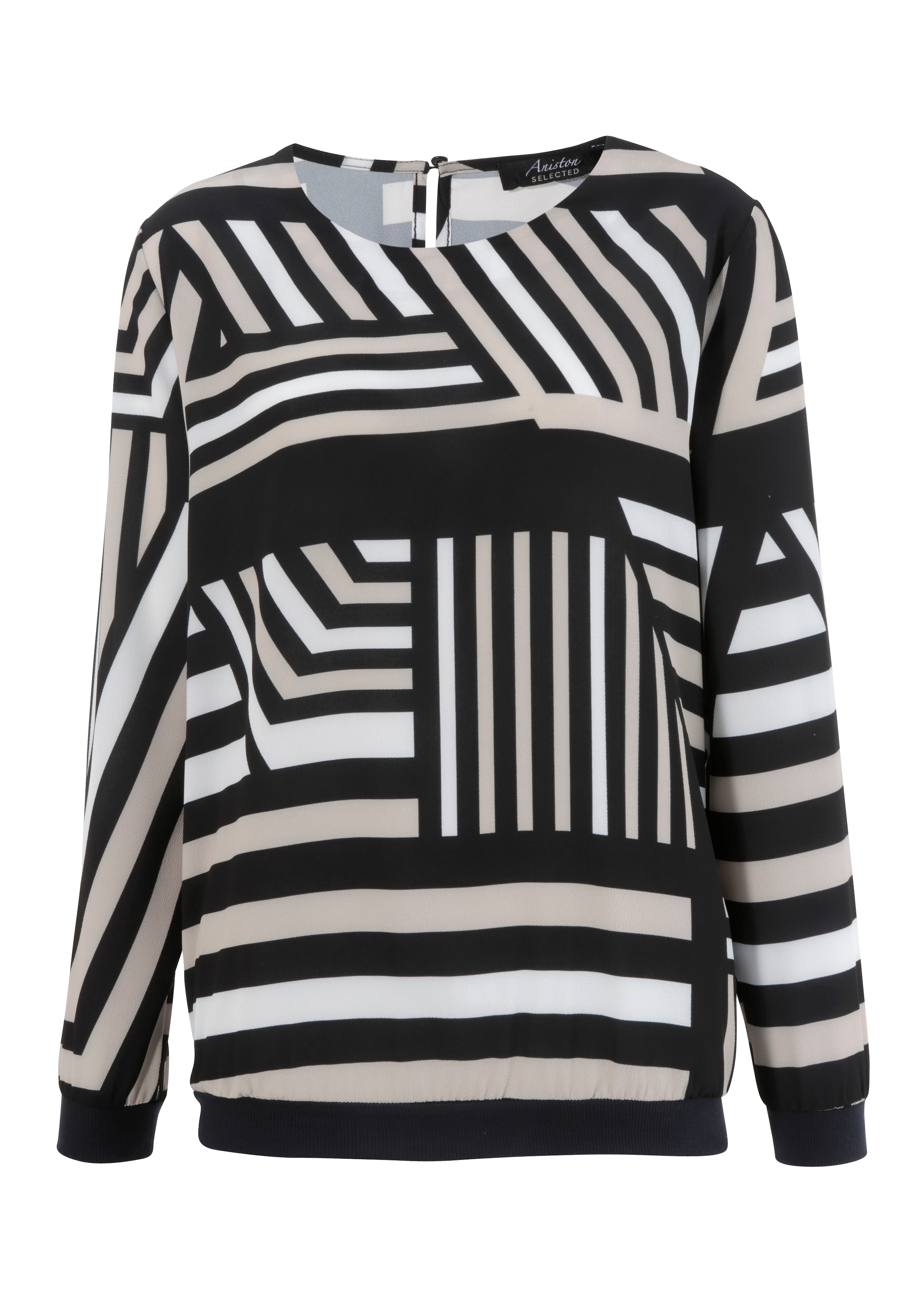 mit ♕ bestellen Muster Shirtbluse, versandkostenfrei grafischem SELECTED Aniston