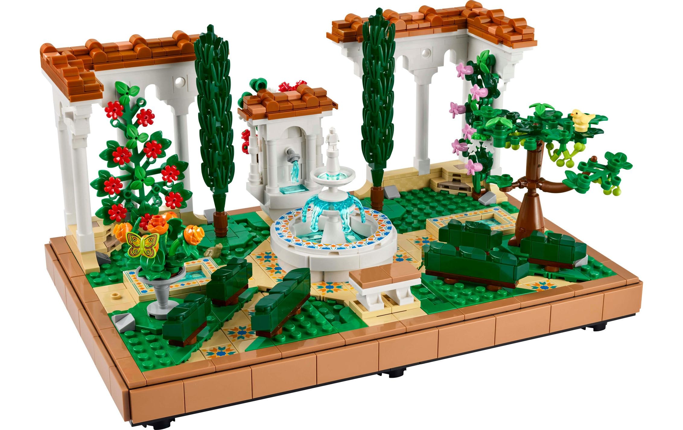 LEGO® Spielbausteine »Icons Springbrunnengarten 10359«, (1302 St.)