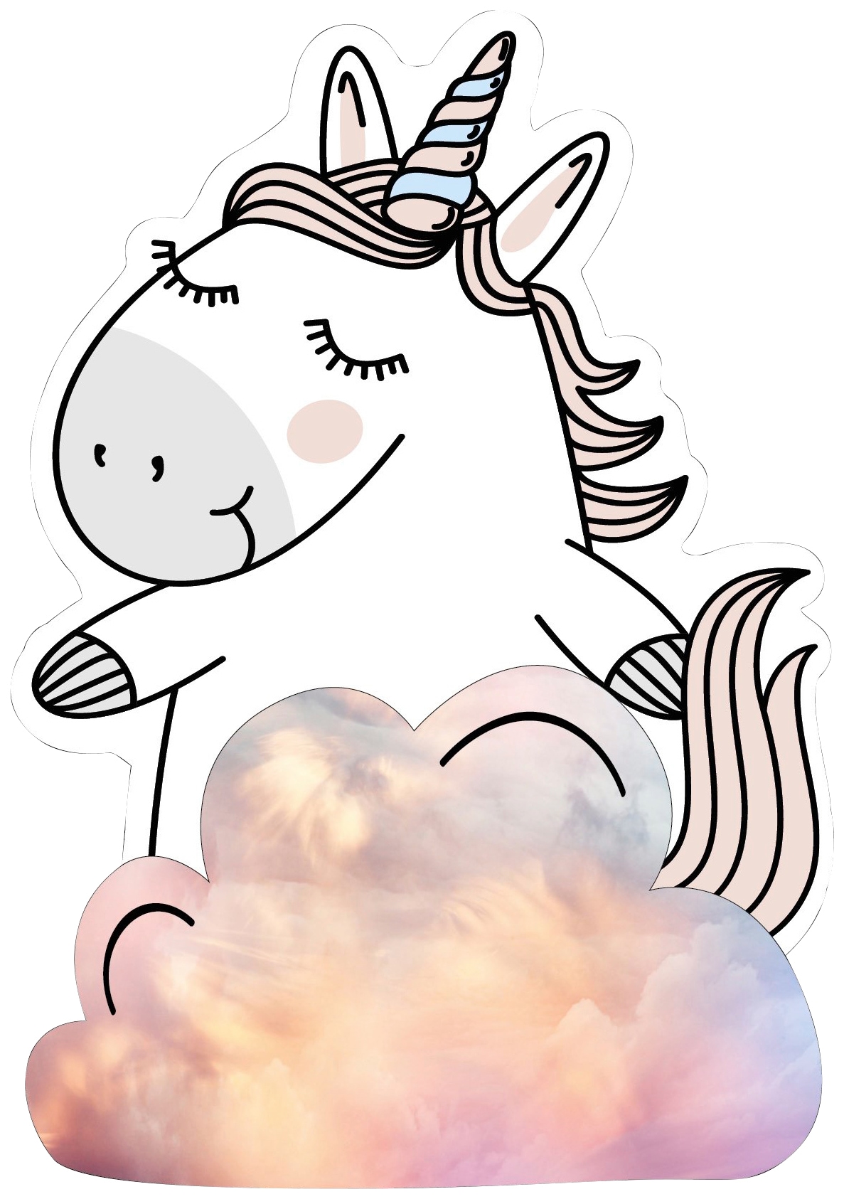 Wandsticker »Memo Kids Unicorn«, (1 St.), mit Whiteboard-Oberfläche