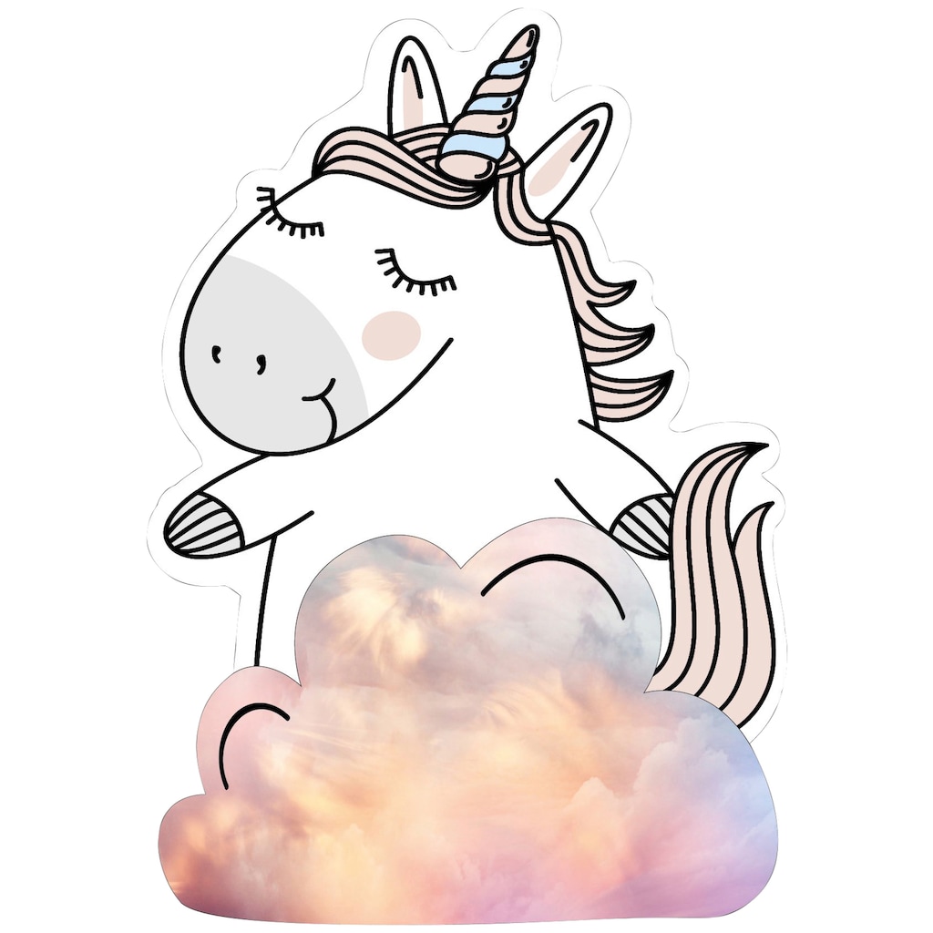 MySpotti Wandsticker »Memo Kids Unicorn«, (1 St.)