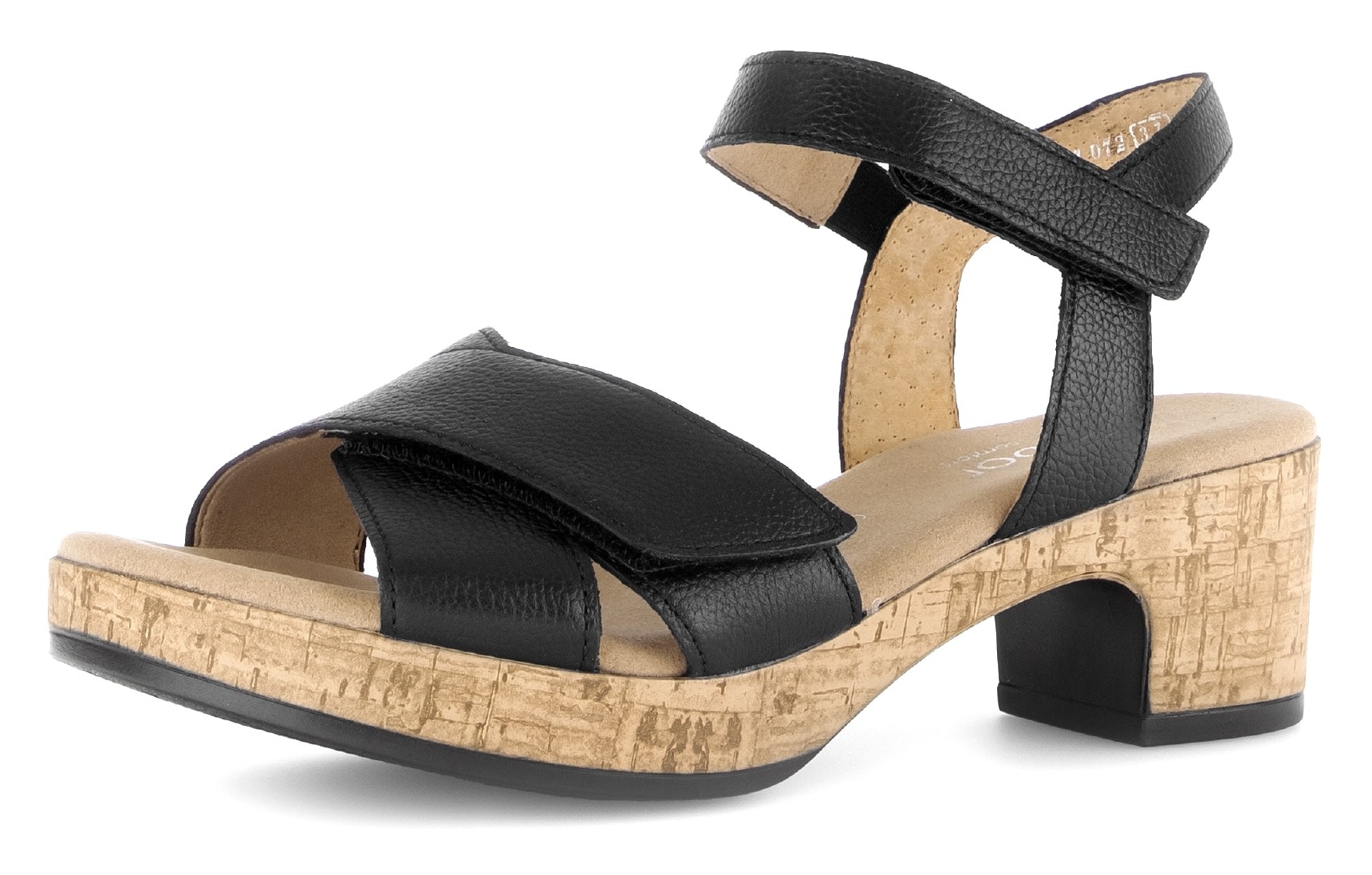 Image of Gabor Sandalette "KRETA", Blockabsatz, Sommerschuh, Sandale in Bequemweite G (= weit)