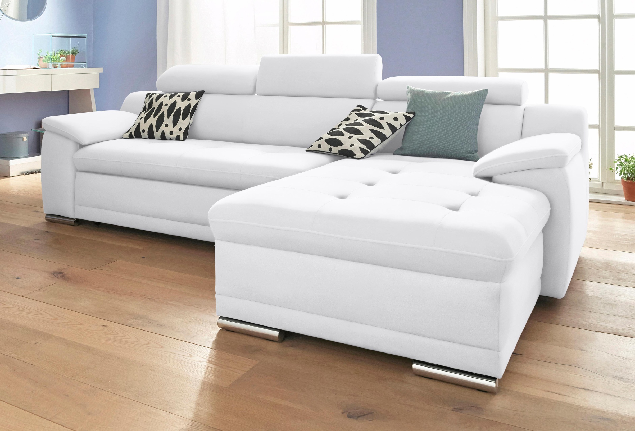 Image of sit&more Ecksofa, wahlweise mit Bettfunktion, inklusive Kopfteilverstellung bei Ackermann Versand Schweiz