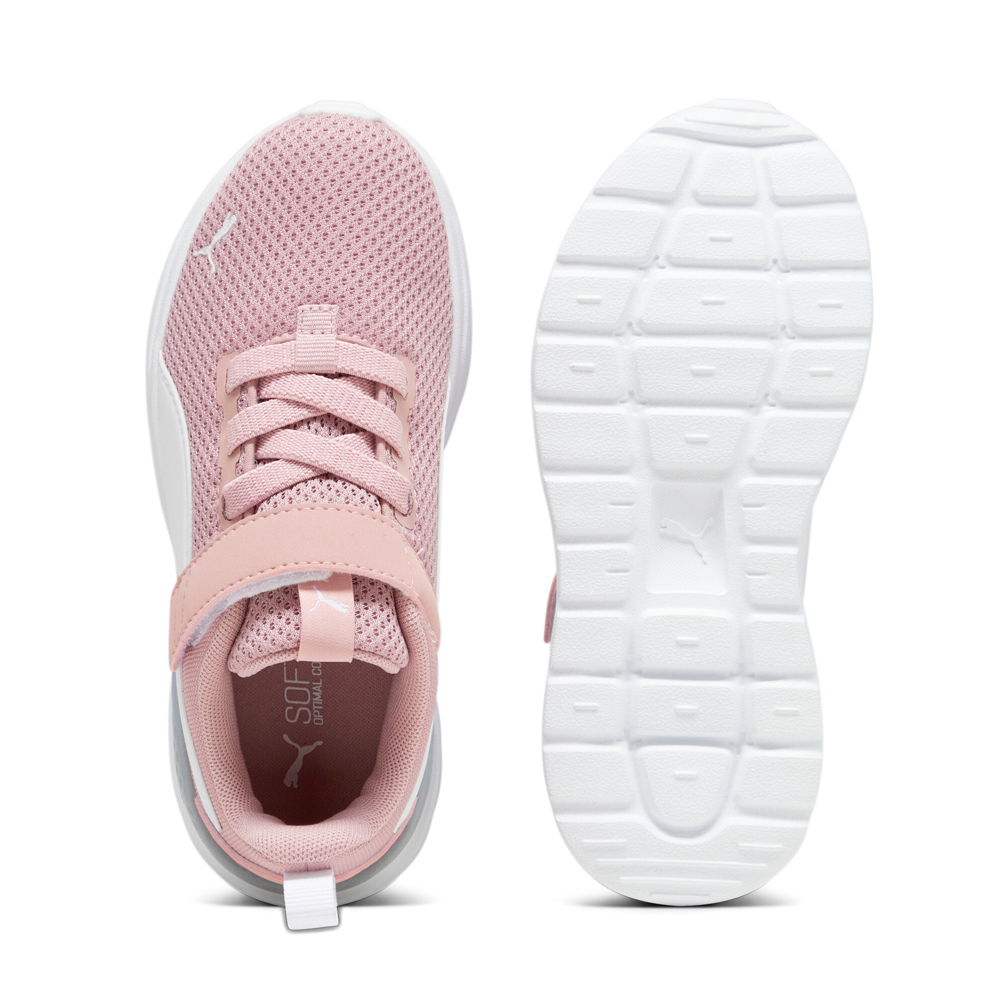 PUMA Sneaker »ANZARUN LITE AC+ PS«  atmungsaktives Obermaterial aus Textil, mit Klettverschluss