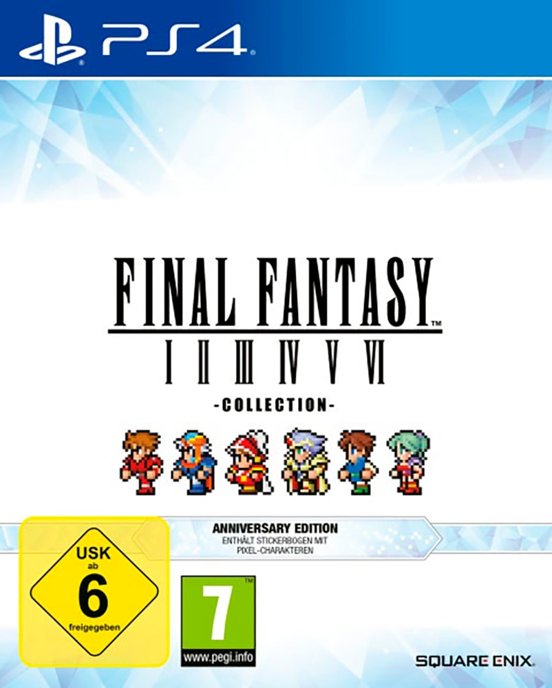 Image of SquareEnix Spielesoftware "FINAL FANTASY I-VI COLLECTION ANNIVERSARY EDITION" PlayStation 4