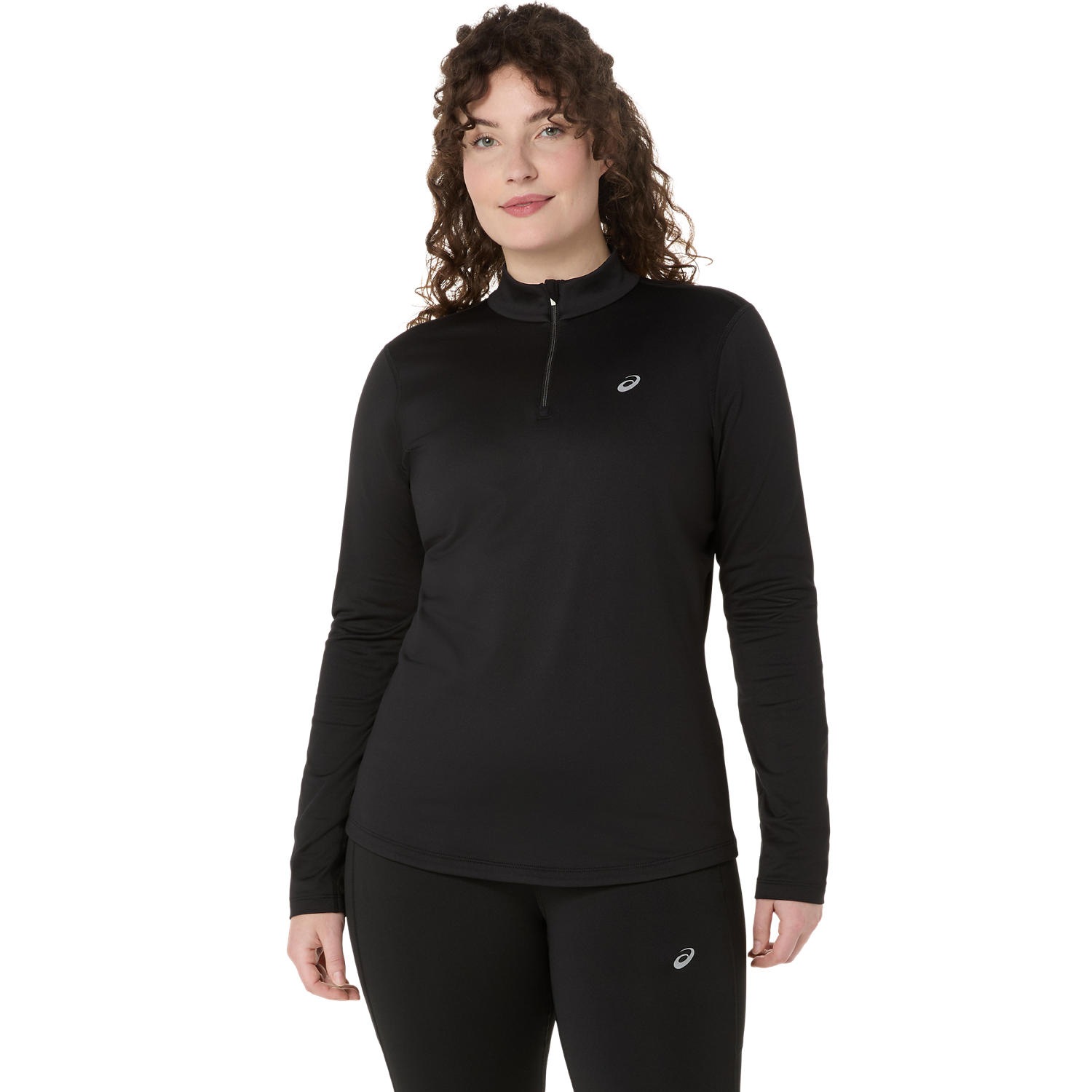 Image of Asics Laufshirt "ASICS CORE LS 1/2 ZIP WINTER TOP"