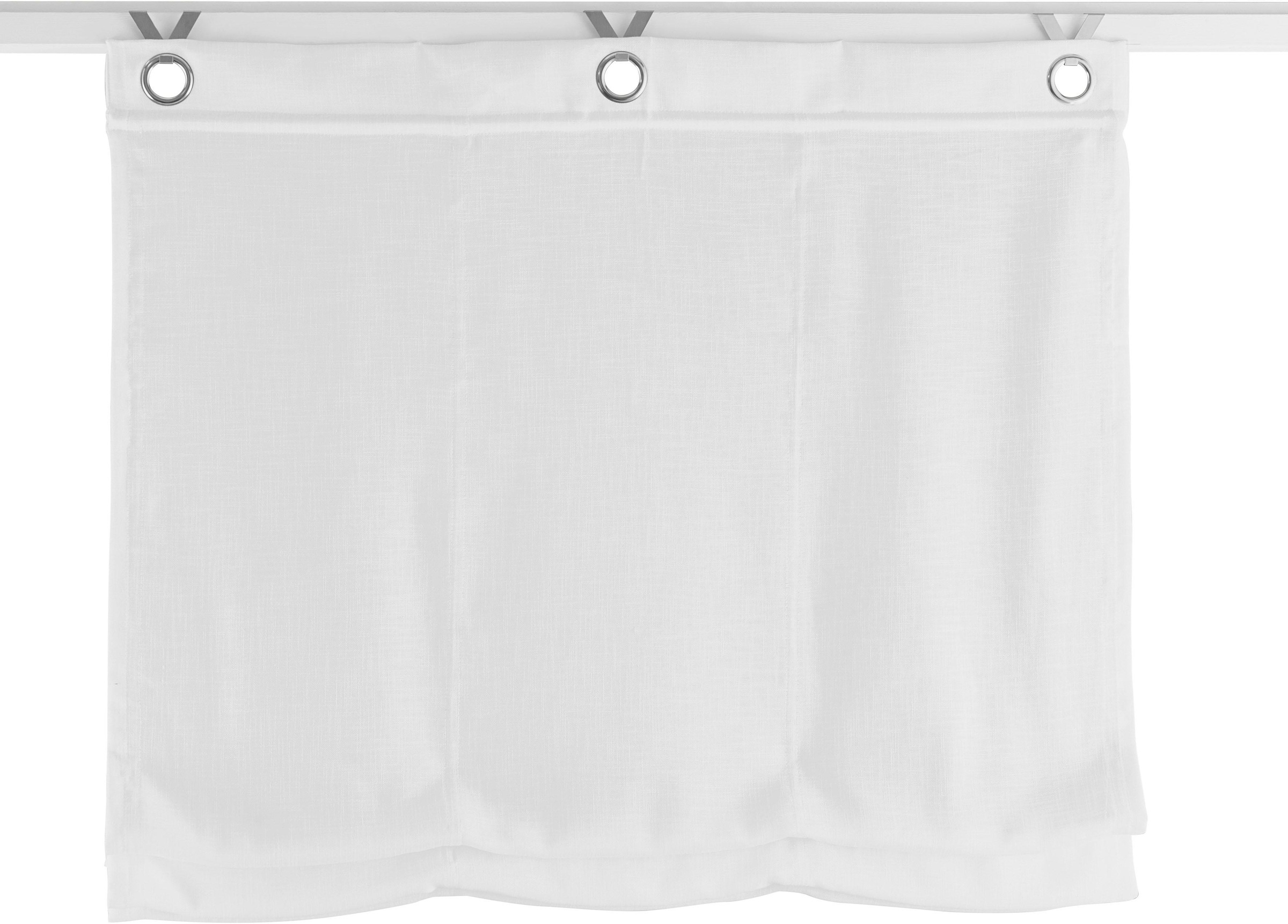 Image of my home Raffrollo »Nora«, mit Hakenaufhängung, ohne Bohren, Blickdicht, Naturoptik, Polyester bei Ackermann Versand Schweiz