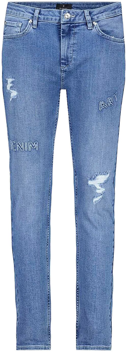 Monari Slim-fit-Jeans, im Destroyed-Look