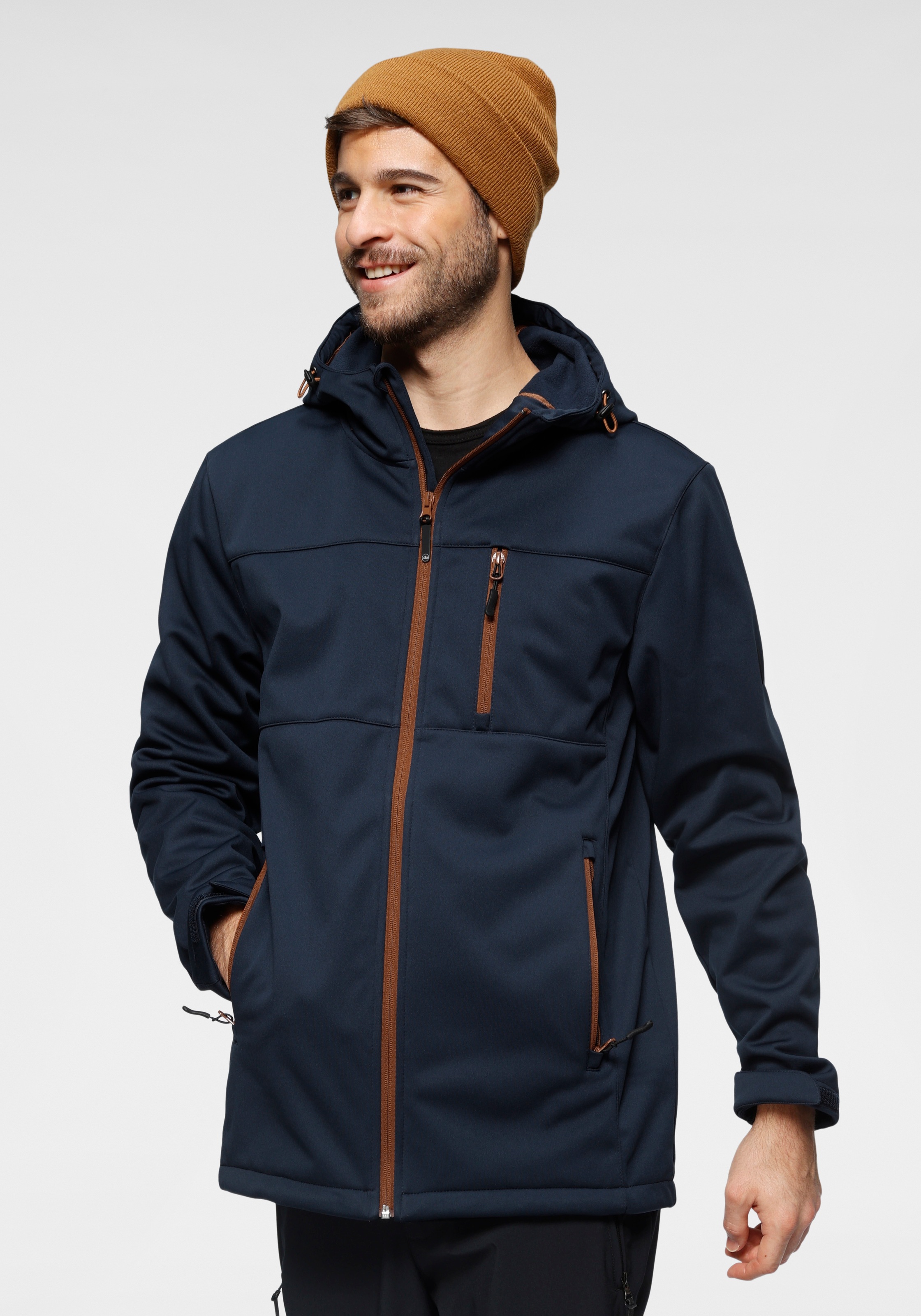 Image of Polarino Softshelljacke, mit sportlichen Teilungsnähten bei Ackermann Versand Schweiz