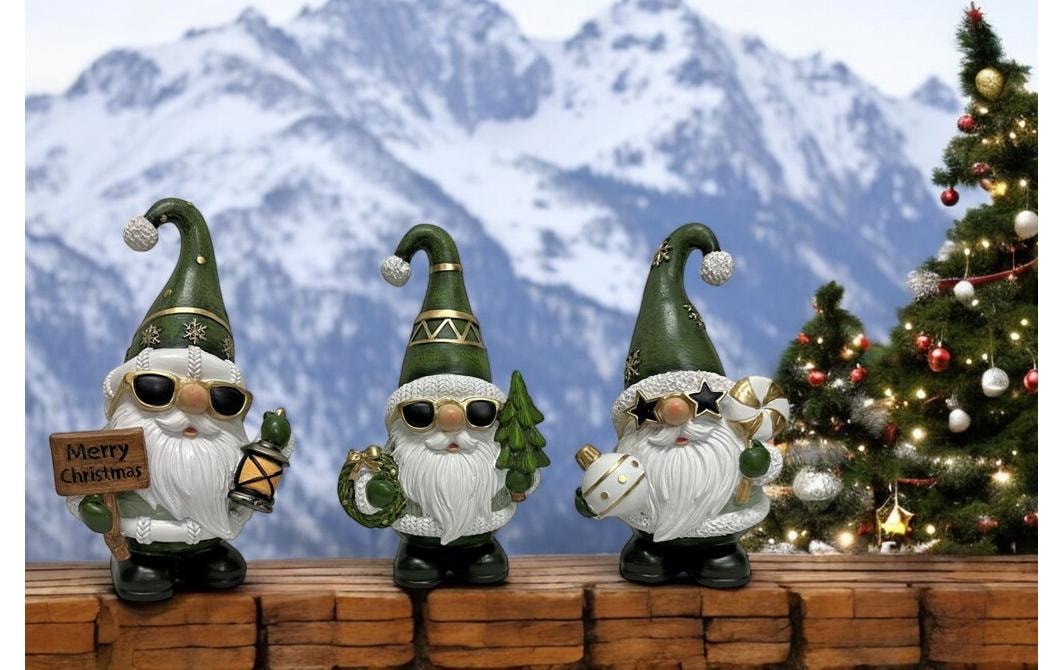   Figurine de Noël »Dameco Santa's 3-er Set«