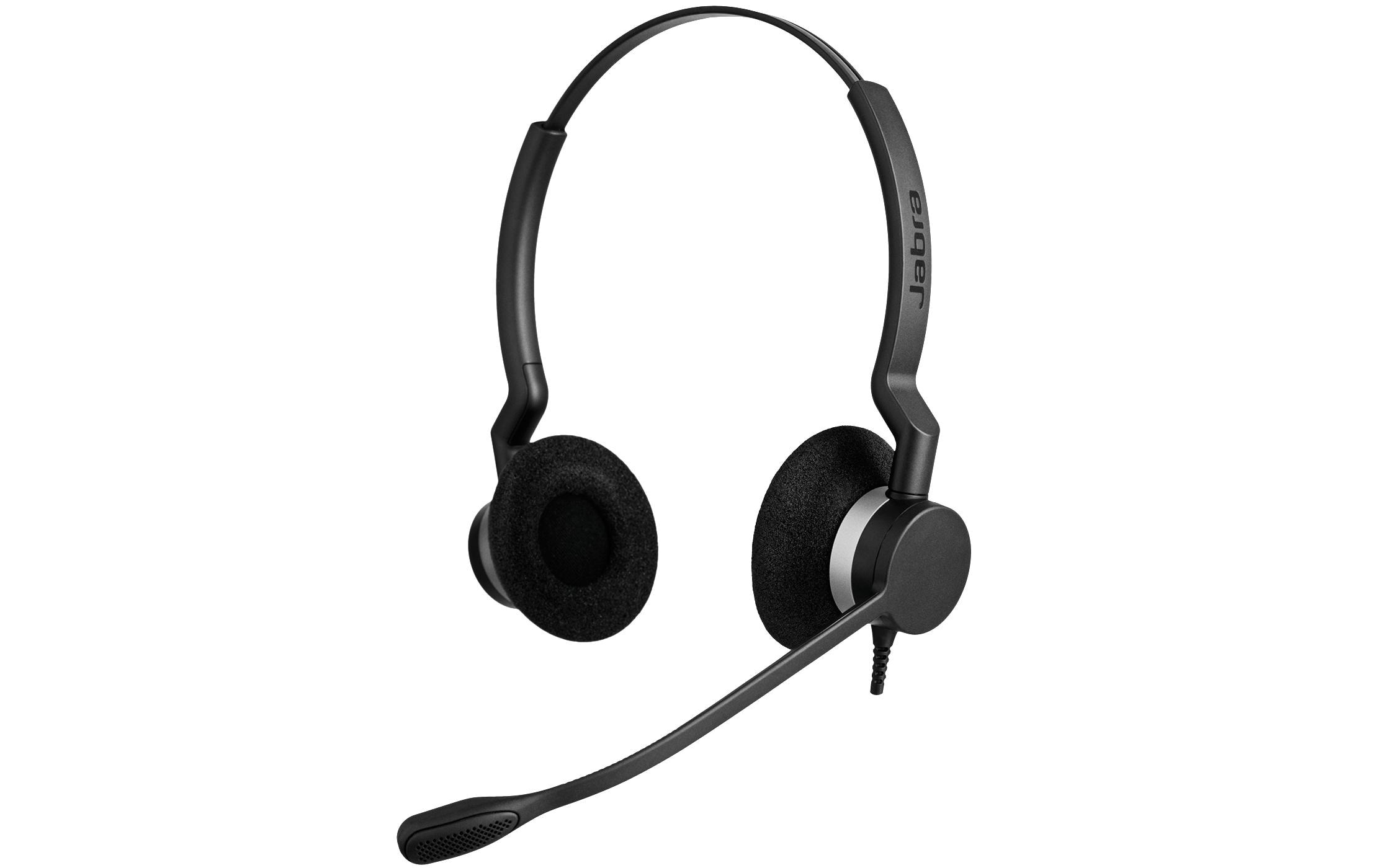 Jabra Headset »BIZ 2300 Duo MS USB«, Noise-Cancelling