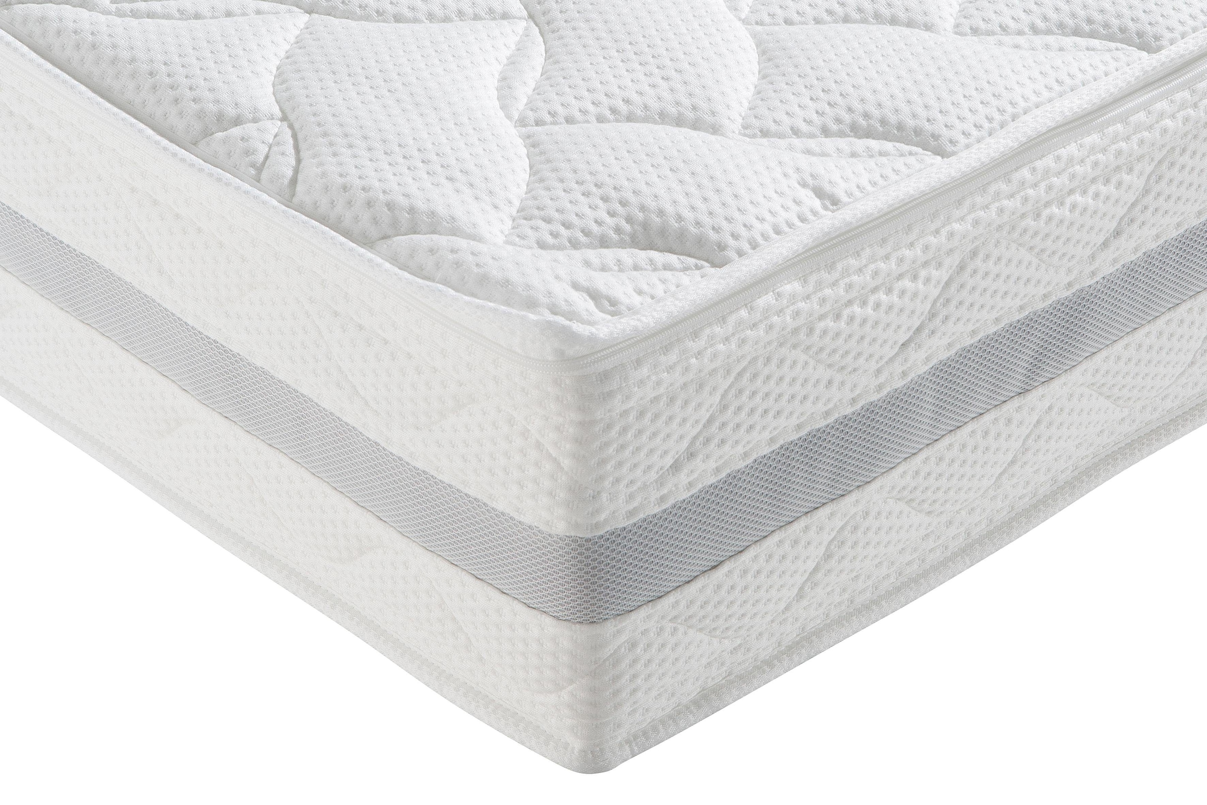 Breckle Northeim Kaltschaummatratze »Novum Plus«, 25 cm hoch, Raumgewicht: 55 kg/m³, (1 St.), atmungsaktive Matratze, 90x200 cm und weitere Grössen erhältlich