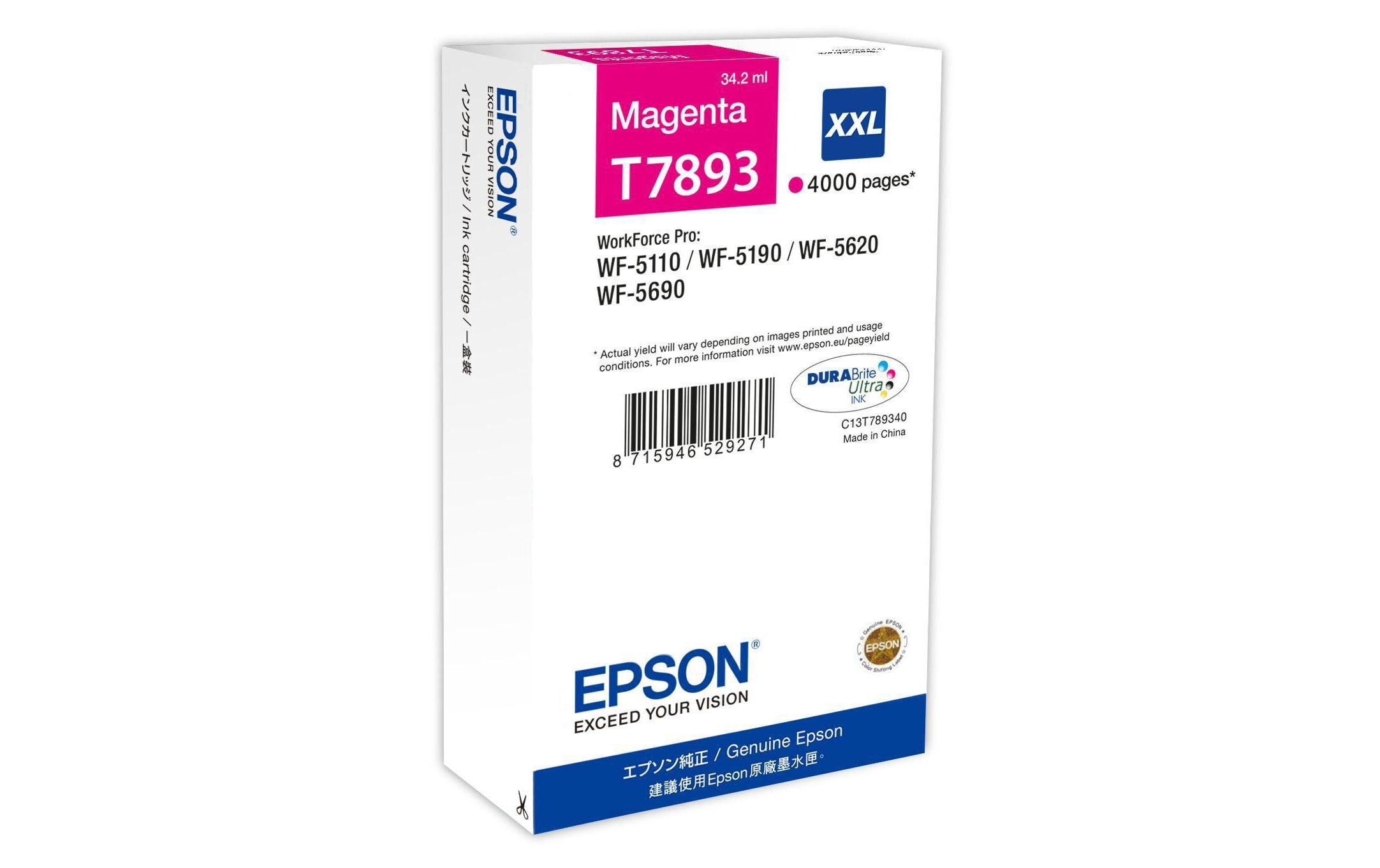 Image of Epson Tonerpatrone »C13T789340 Magenta« bei Ackermann Versand Schweiz