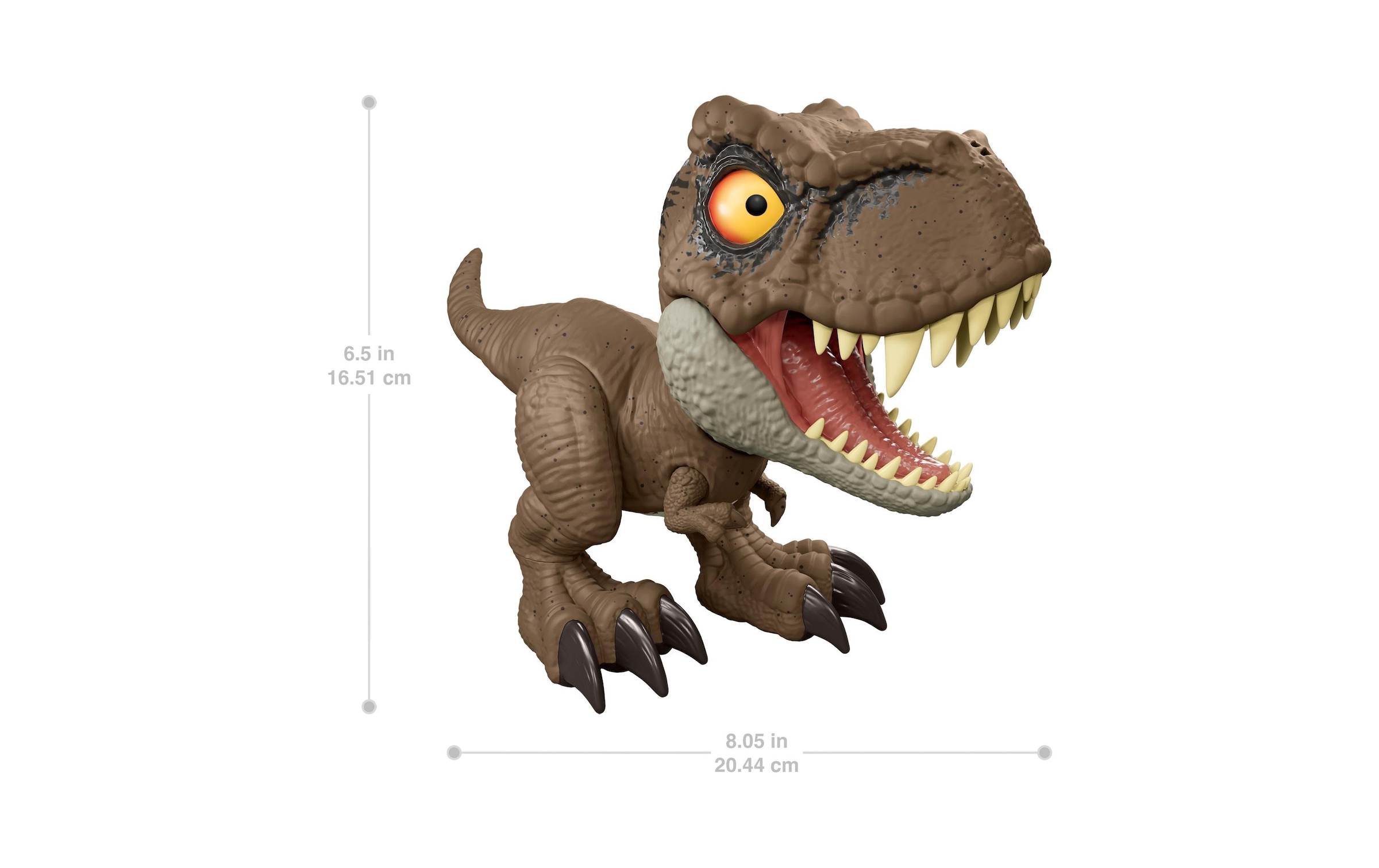 Mattel® Spielfigur »Jurassic World Brüllkommando Tyrannosaurus Rex«